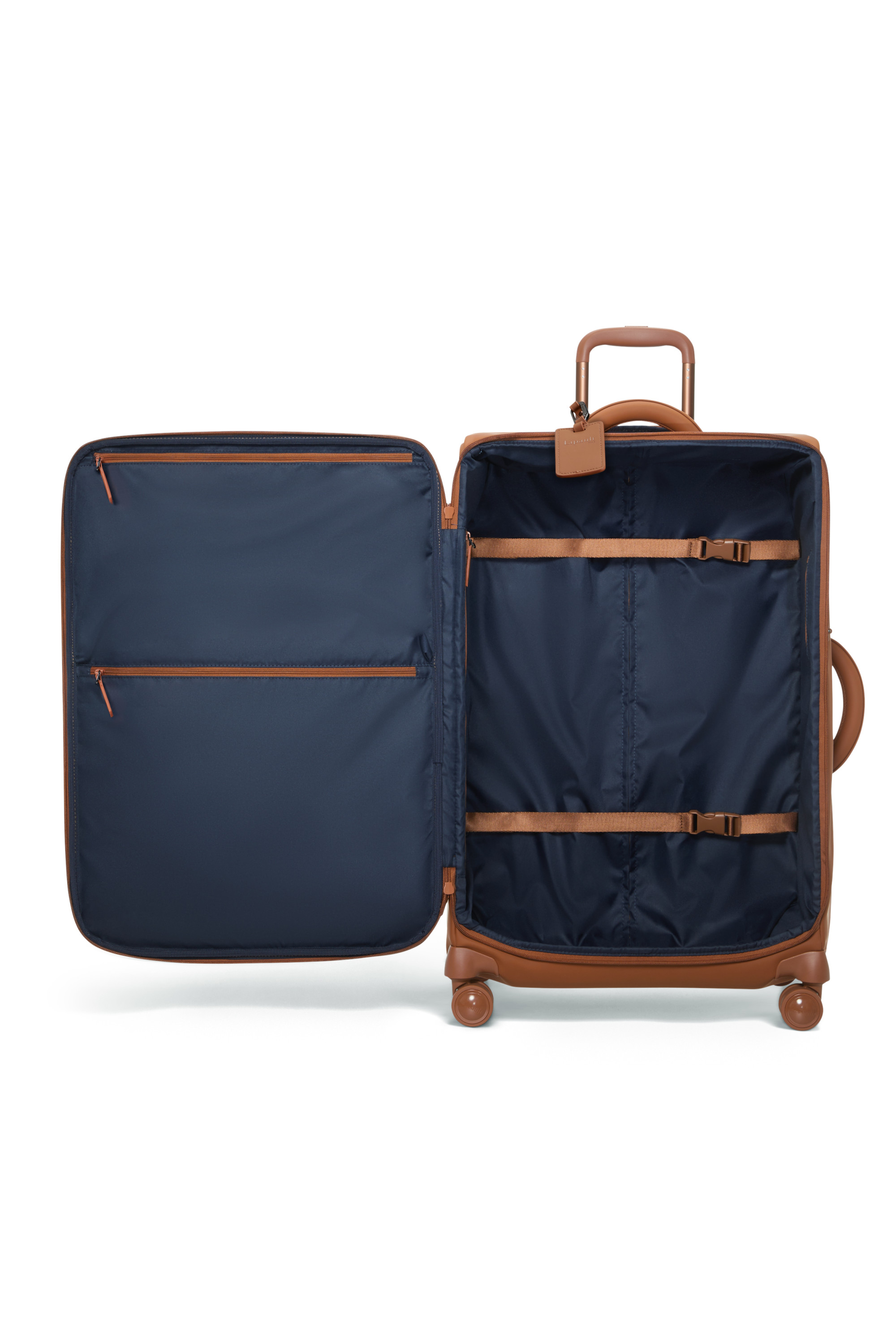 Lost in berlin valise 4 roues taille l LIPAULT PARIS Marron