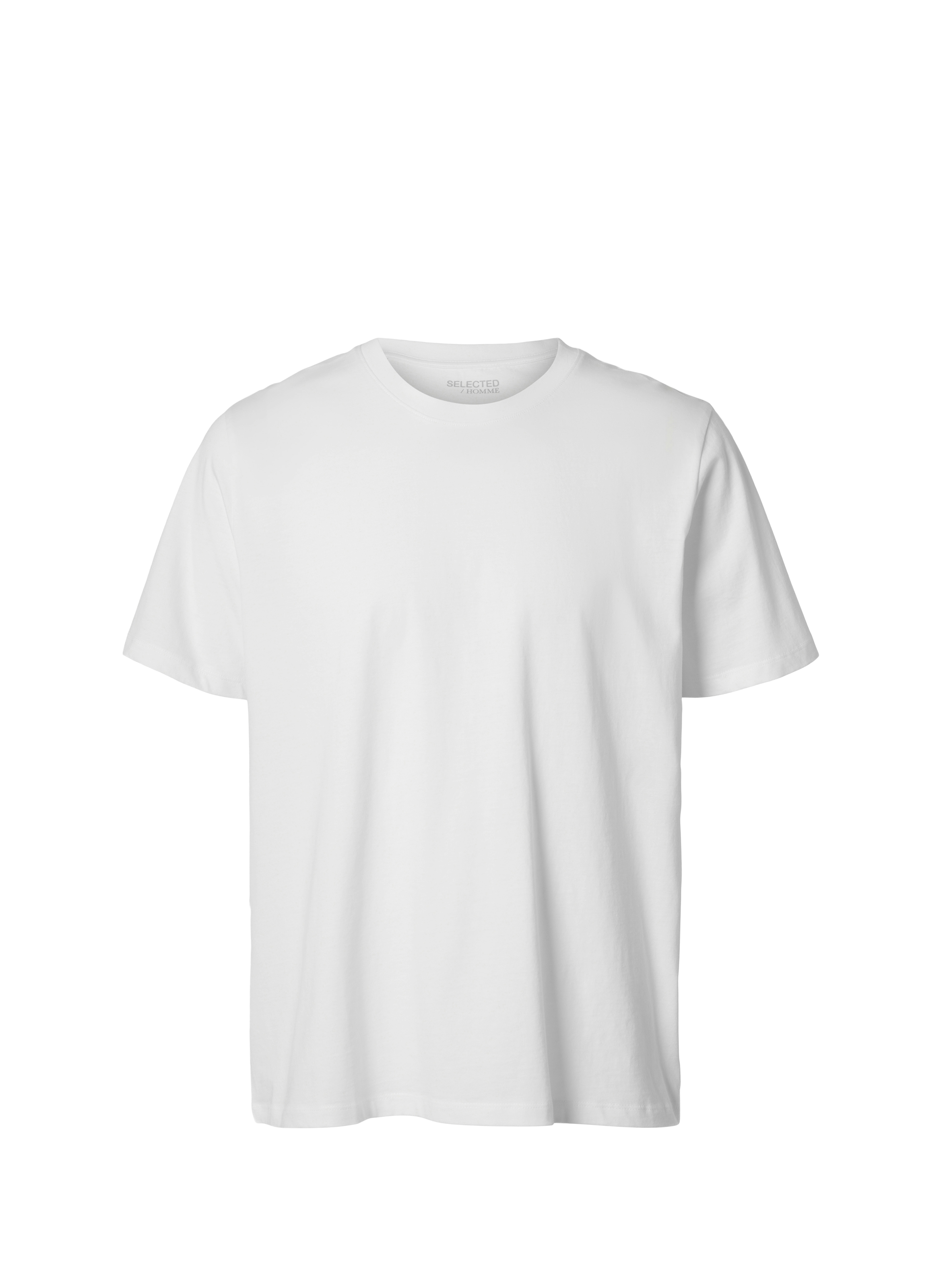 T-shirt en coton SELECTED Blanc