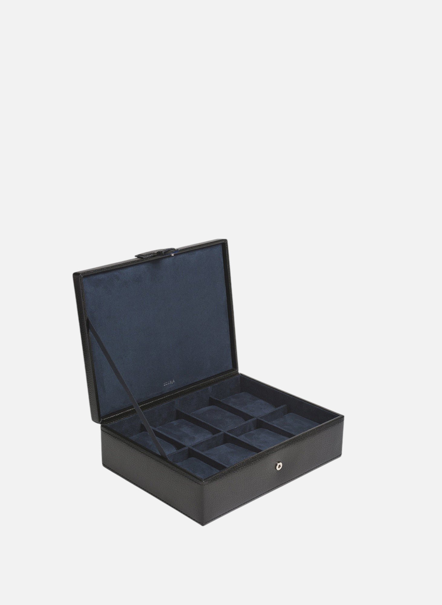 Coffret 8 montres en cuir LE TANNEUR Noir