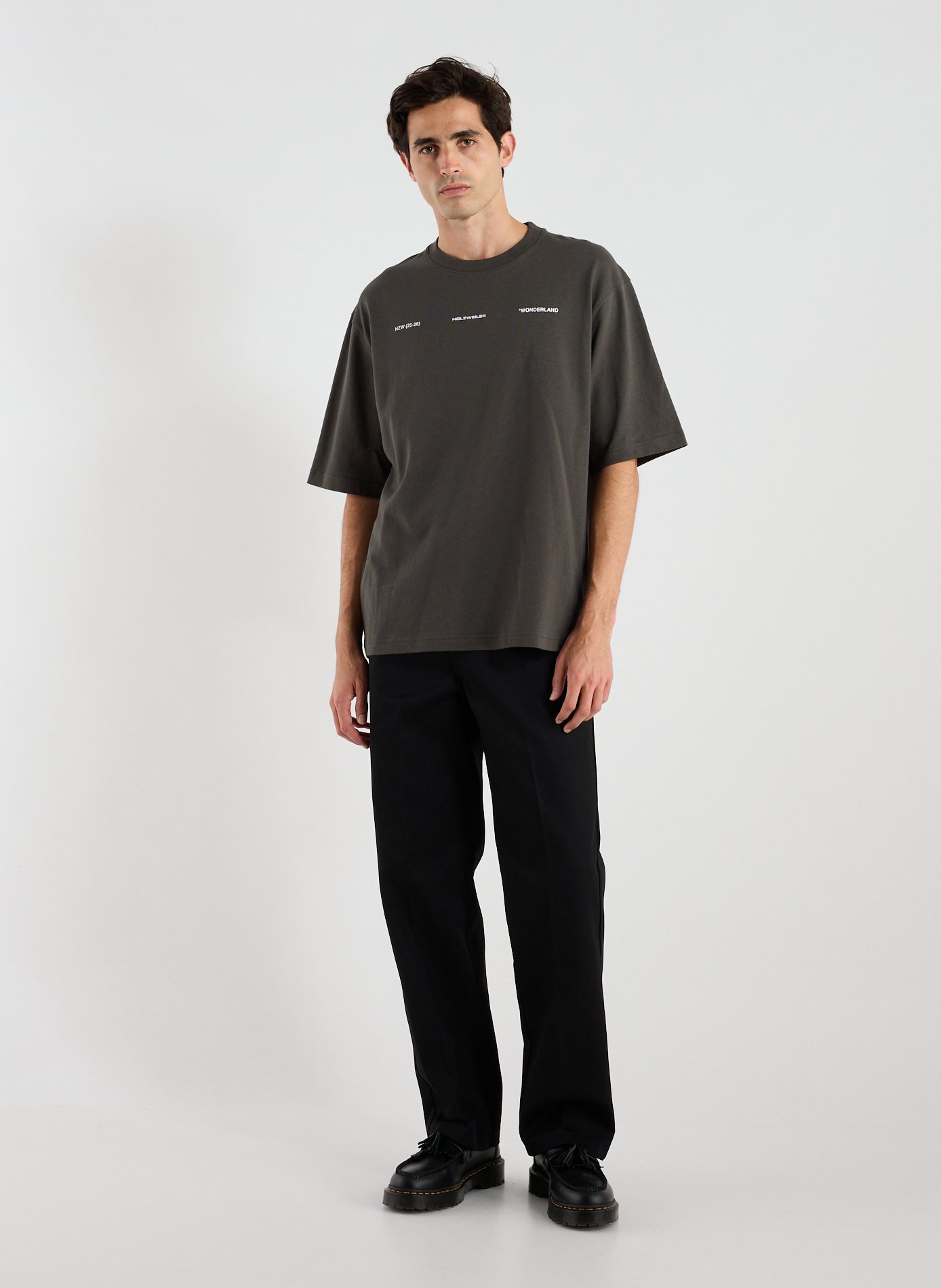 T-shirt en coton HOLZWEILER Noir