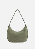 Grand sac besace - suède  Kaki