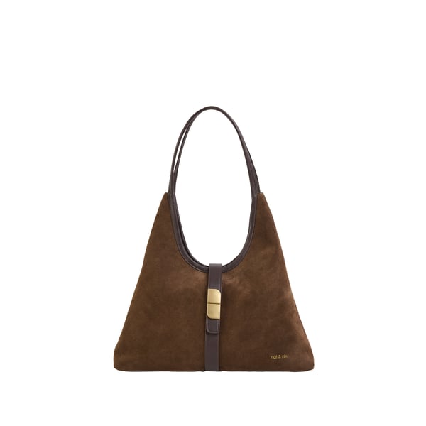 Sac épaule Romeo en cuir suédé Sac épaule Romeo en cuir suédé