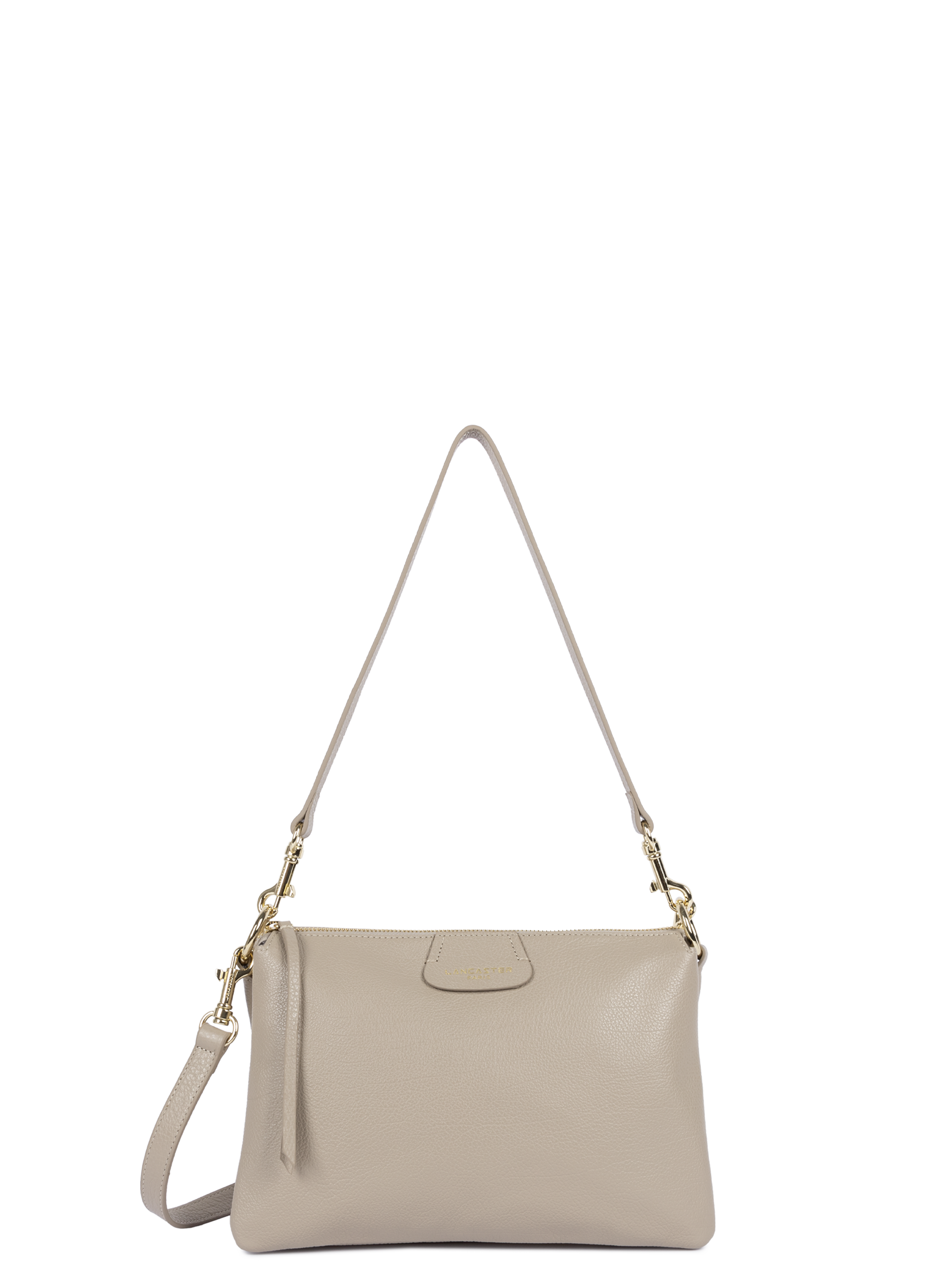 LANCASTER Large clutch - Dune Grey