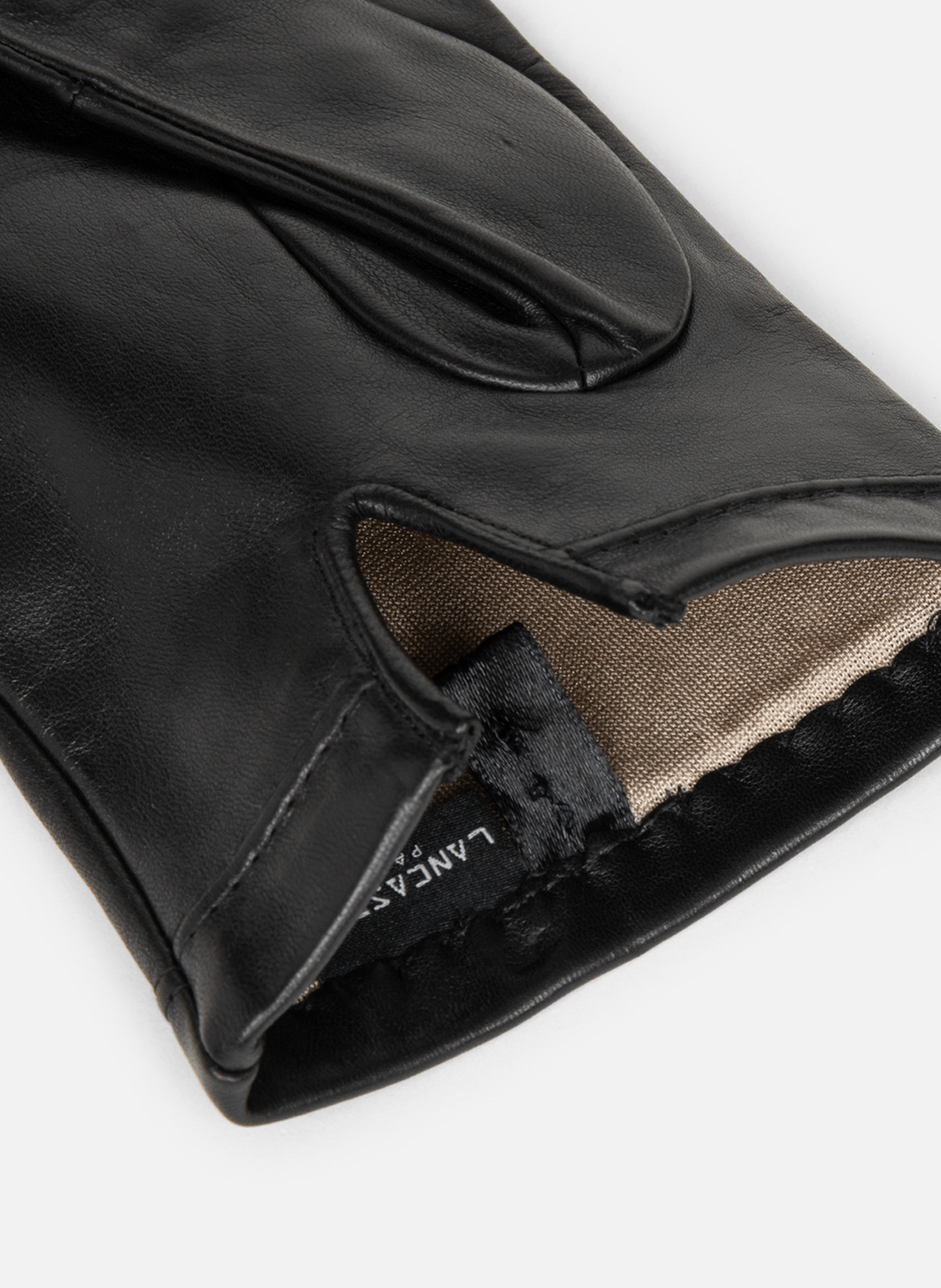 Lambskin gloves LANCASTER Black