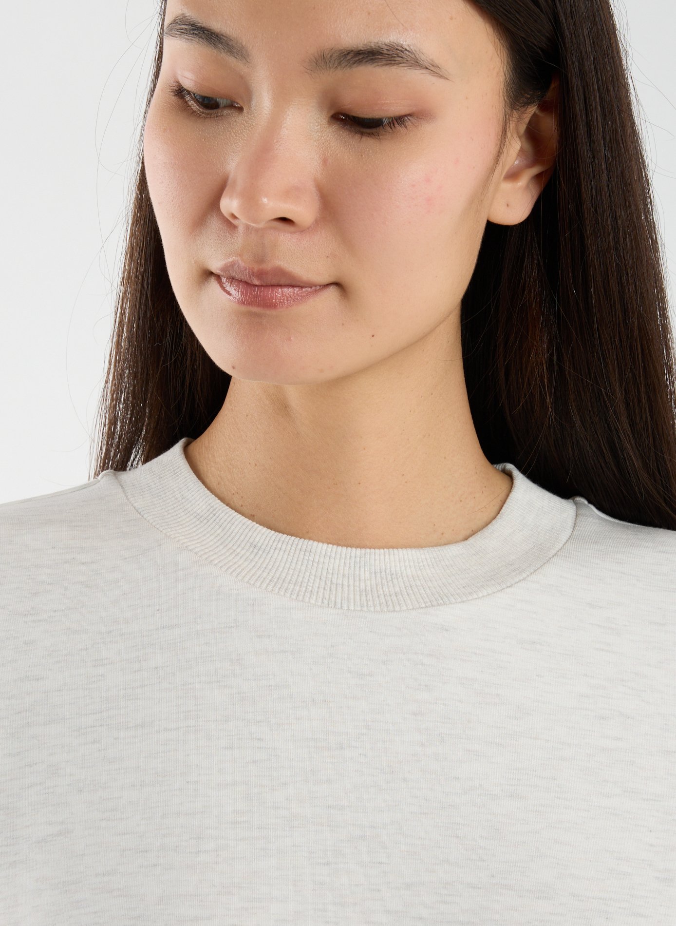 Round neck sweatshirt VARLEY Beige