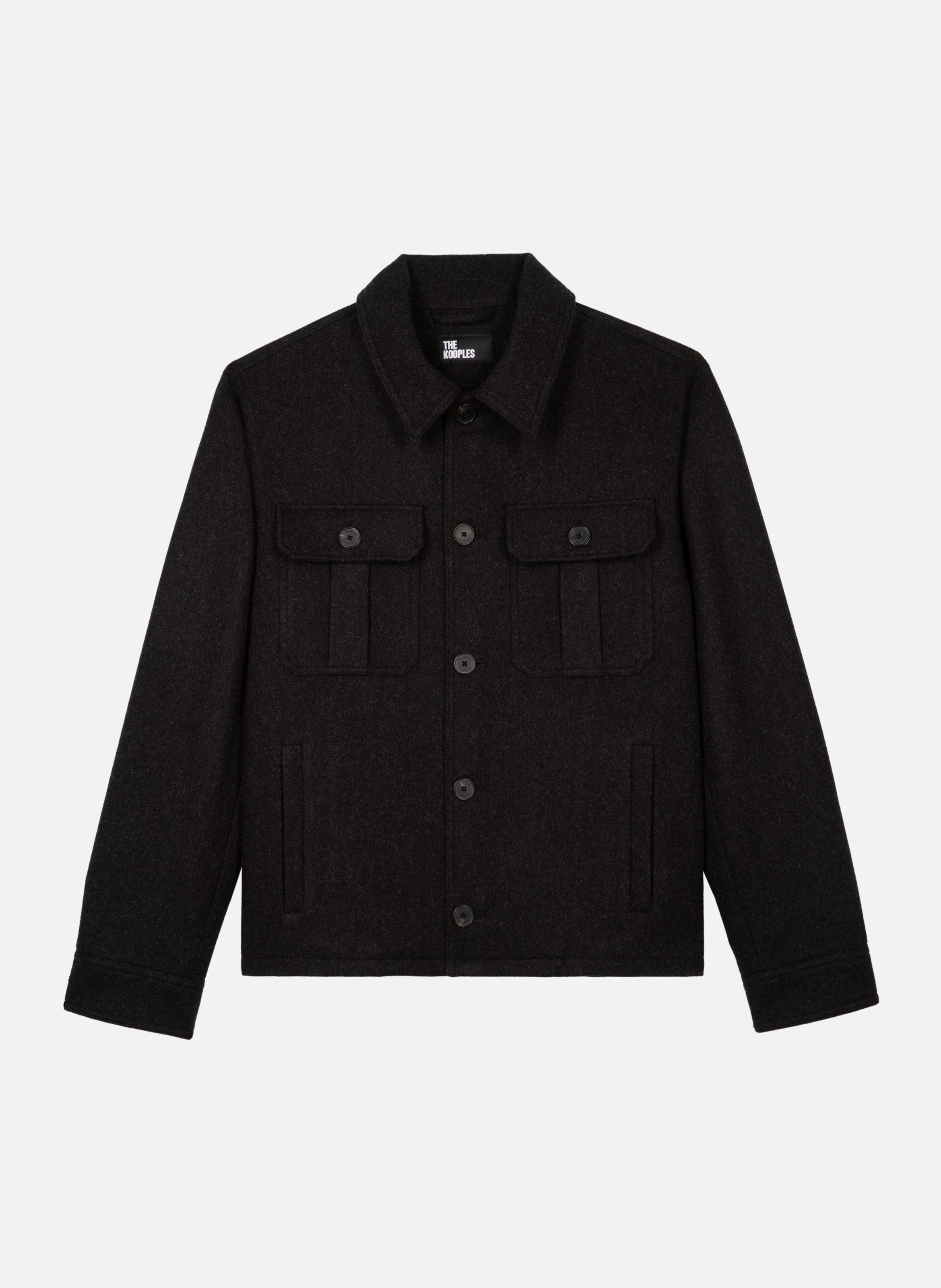 Blouson en laine THE KOOPLES Gris