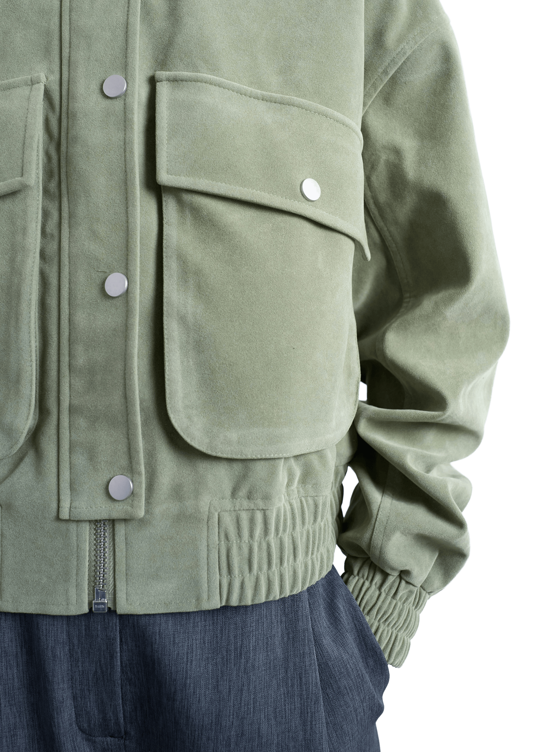 Veste d'exterieur courte TOPSHOP Vert