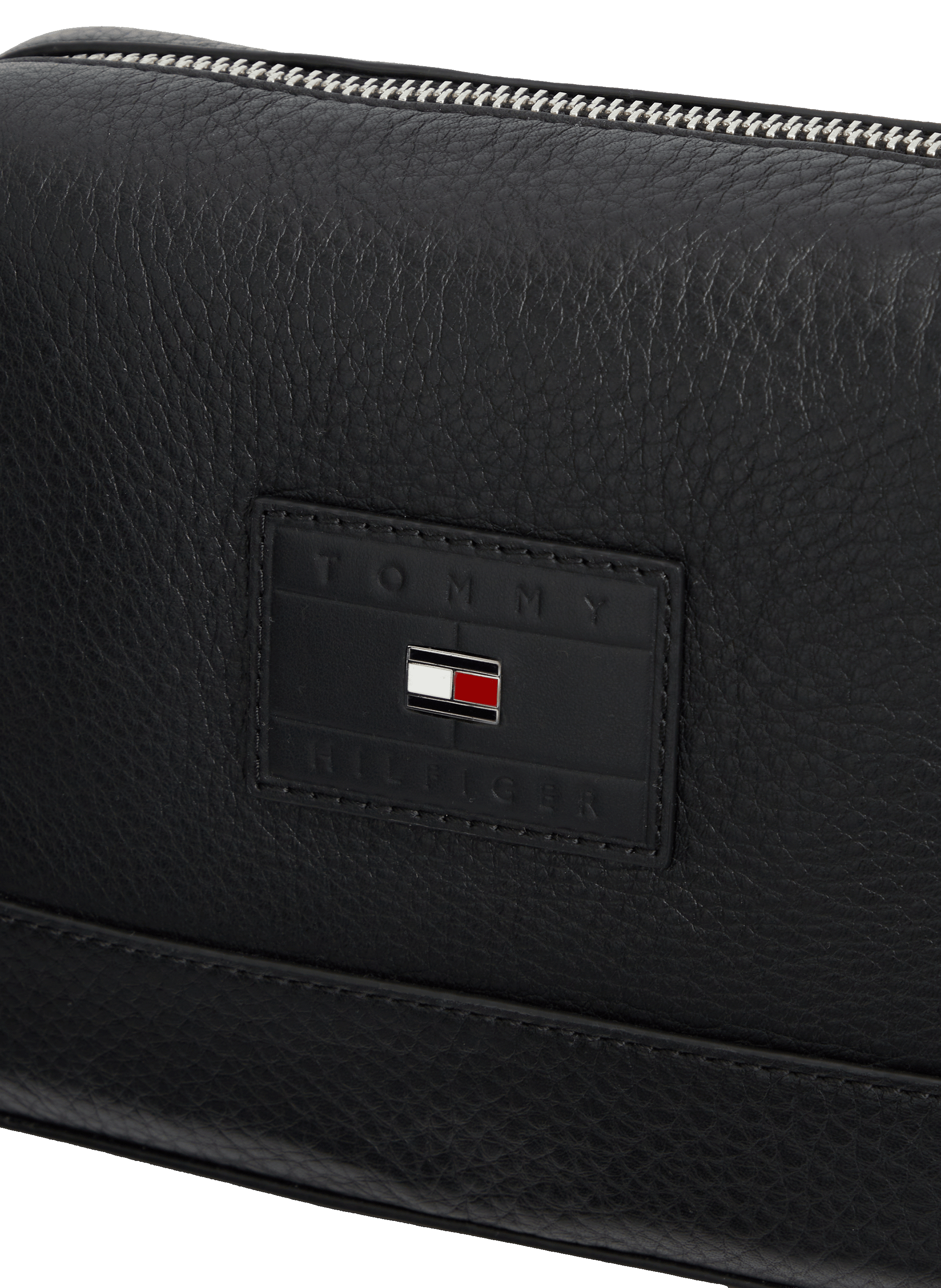 Leather Shoulder bag TOMMY HILFIGER Black