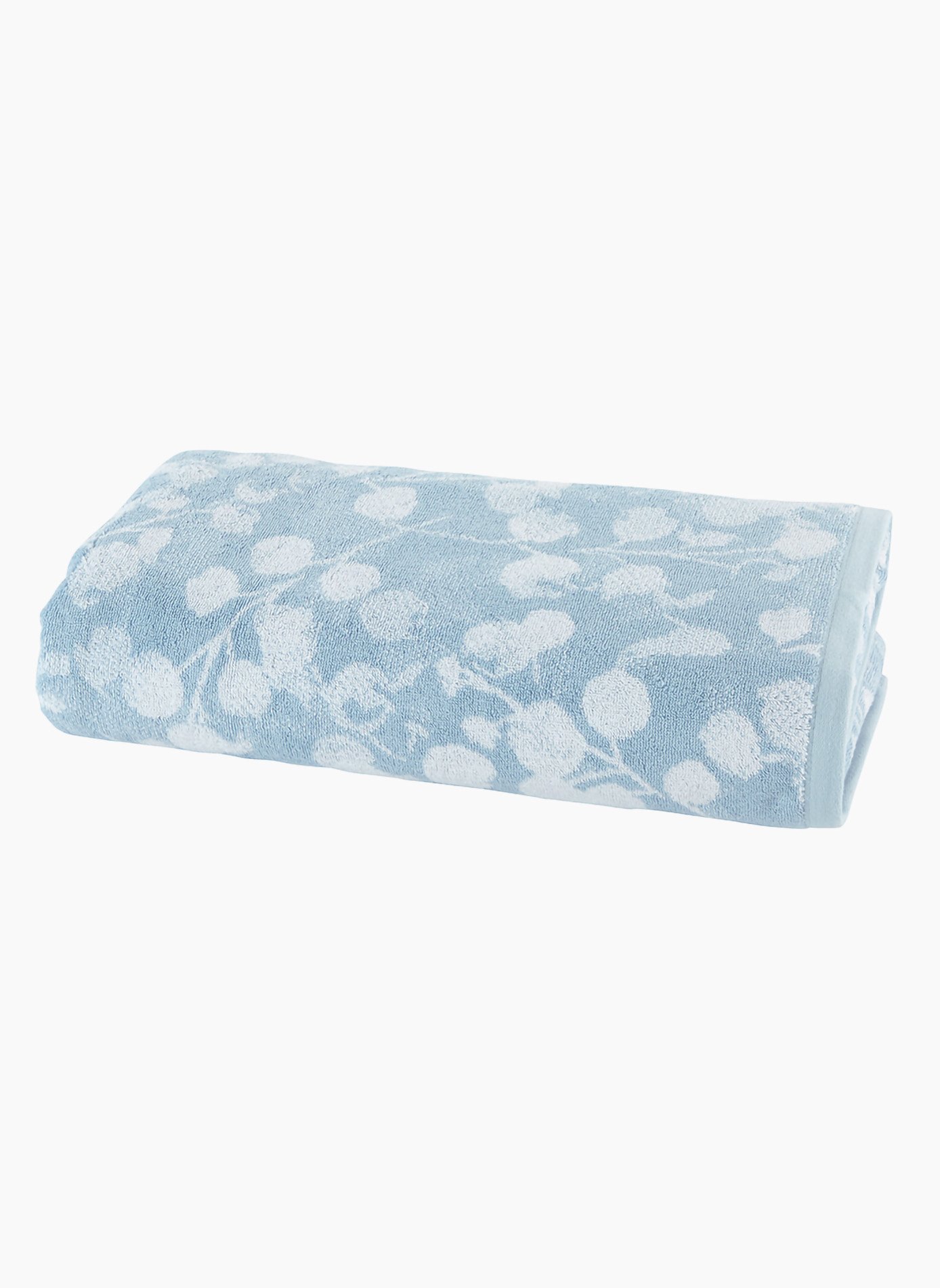 Drap de douche rosée bleu ANNE DE SOLENE Bleu