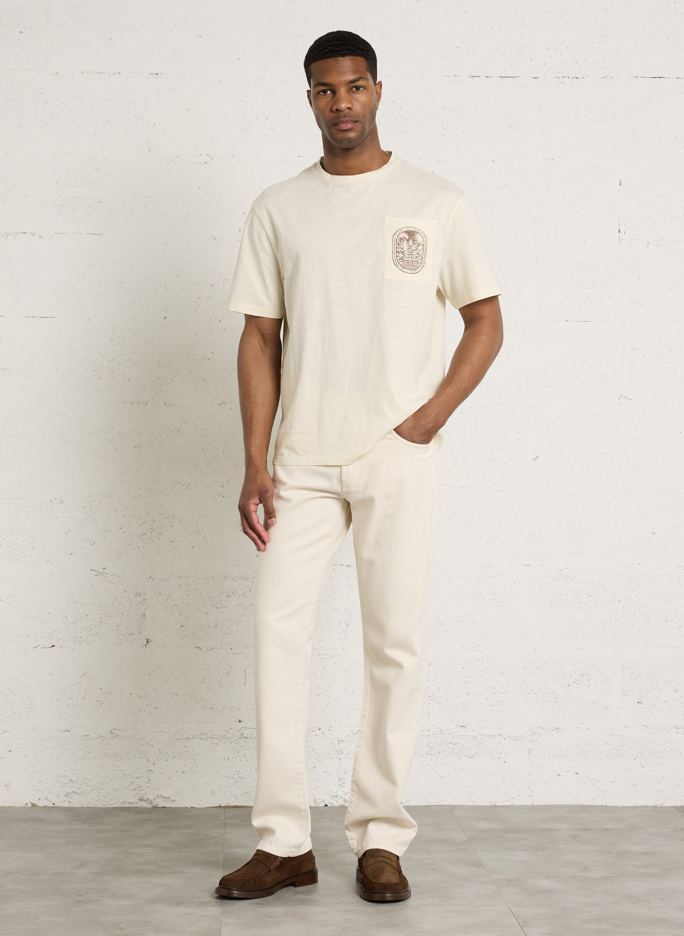 Mocassins en cuir suédé allen BOBBIES Marron