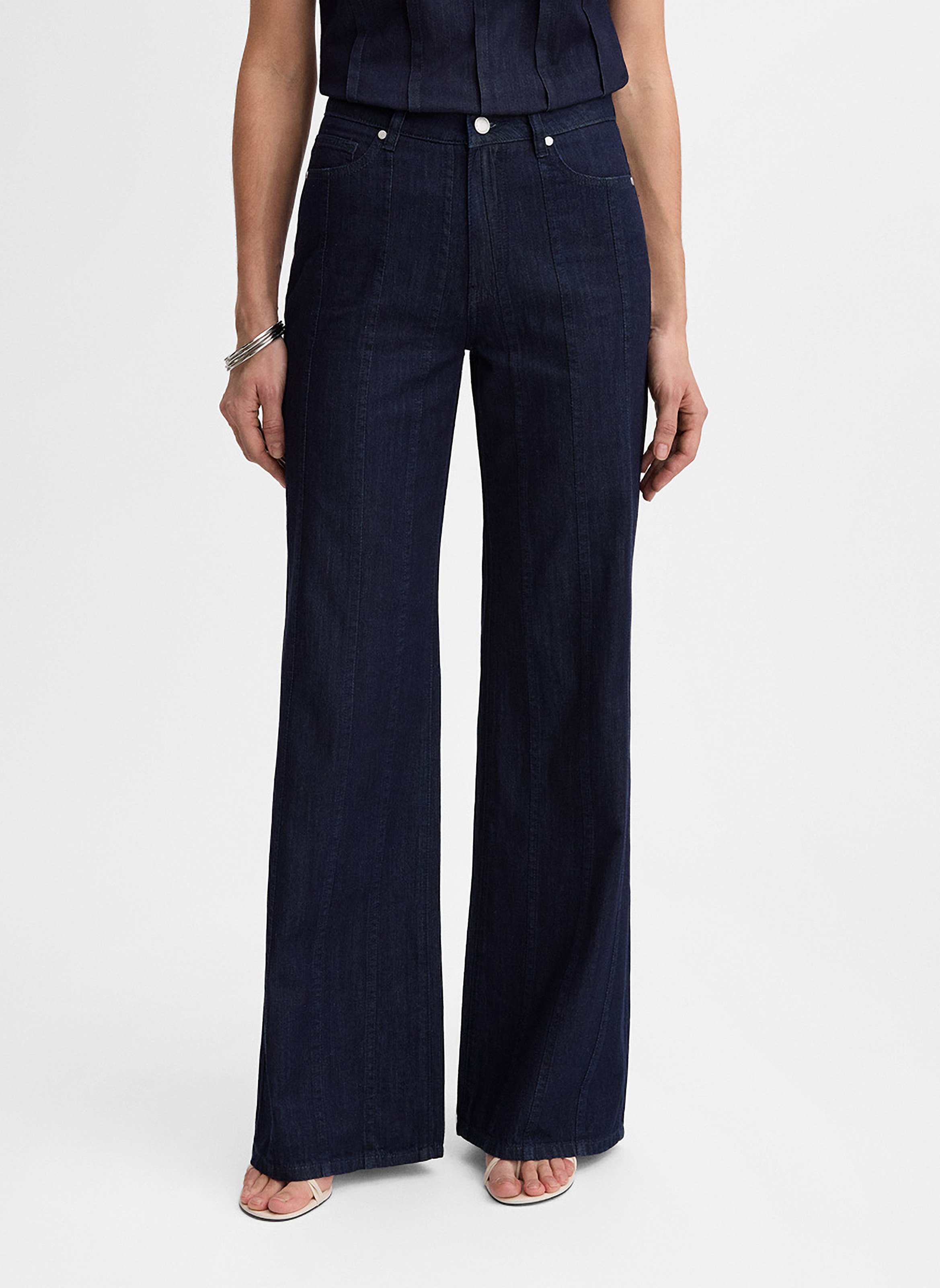 Jean flare en coton nurate SIMORRA Bleu