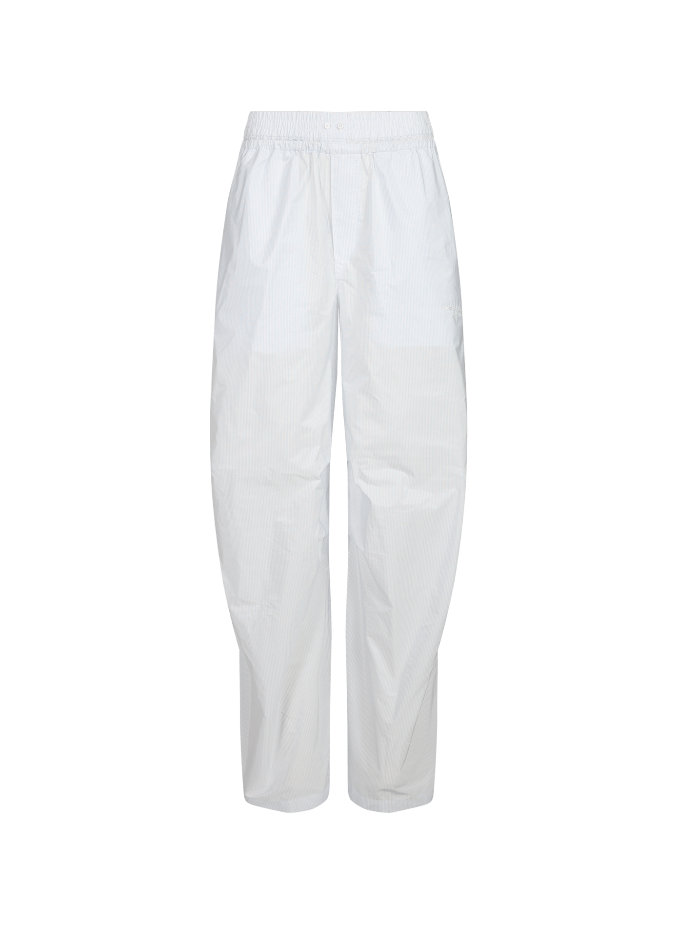 Weite Hose mit Streifen ALEXANDER WANG Weiss