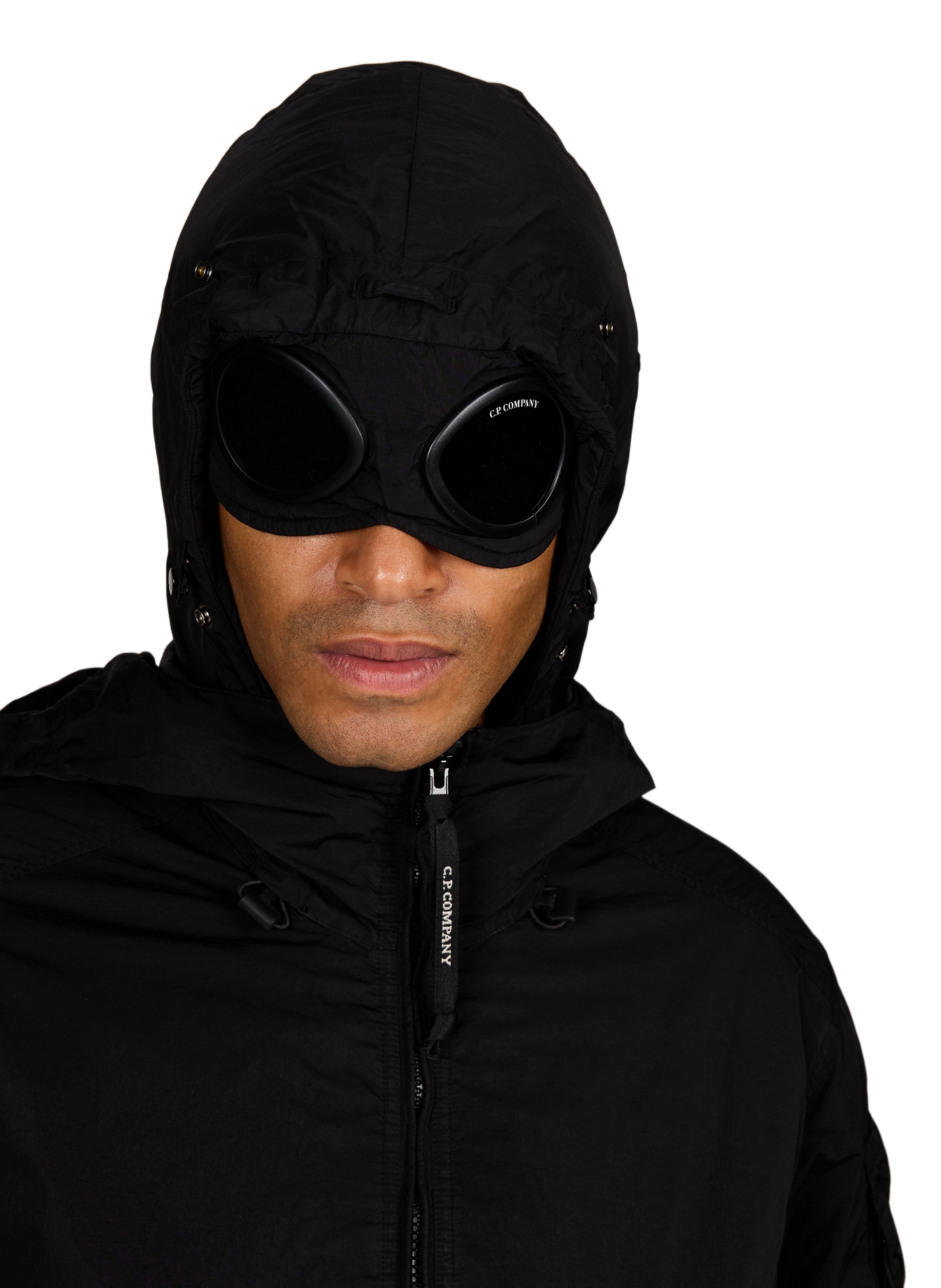 Blouson uni à ourlet ajustable CP COMPANY Noir