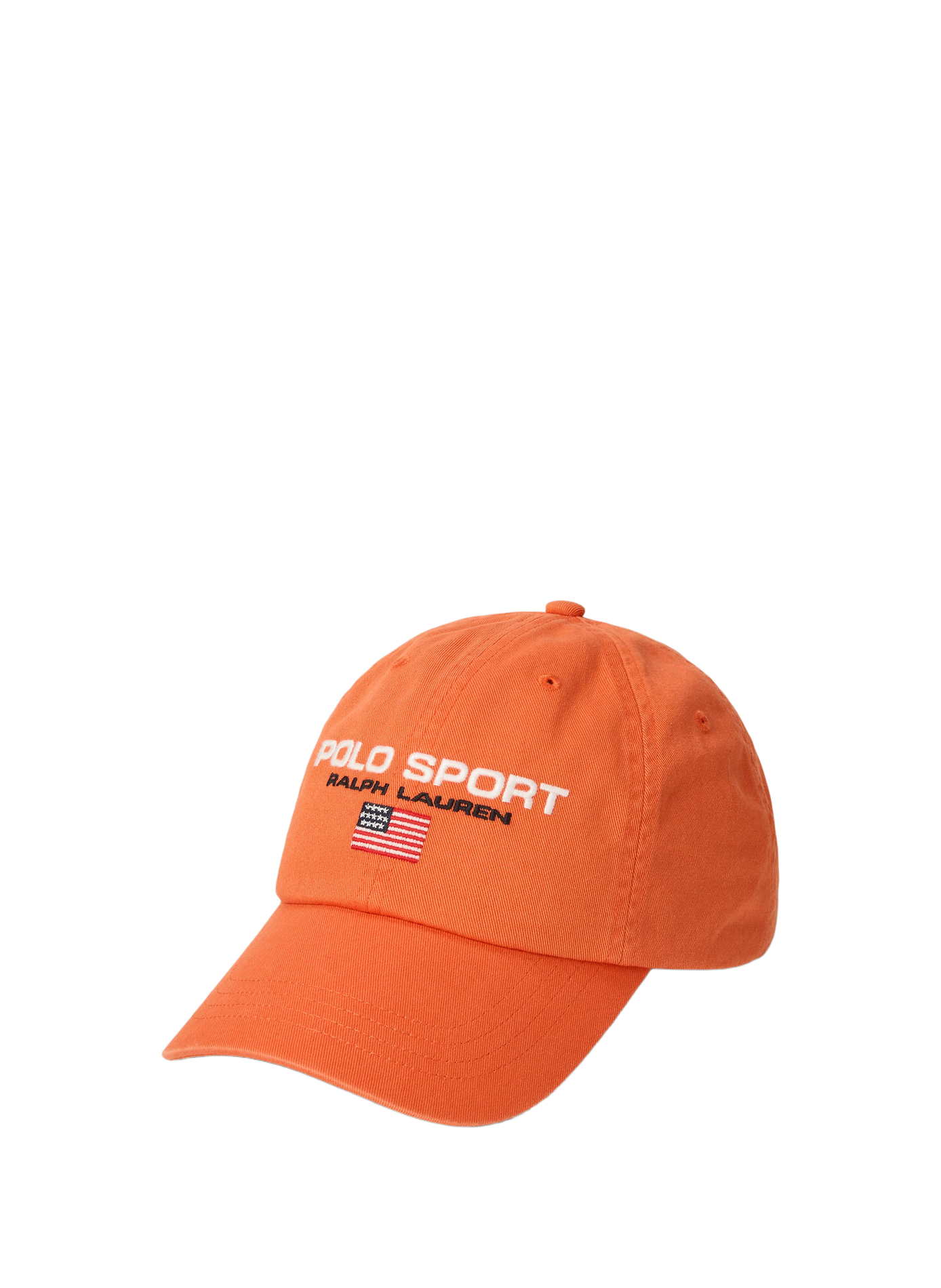 Casquette à logo en coton POLO RALPH LAUREN Orange