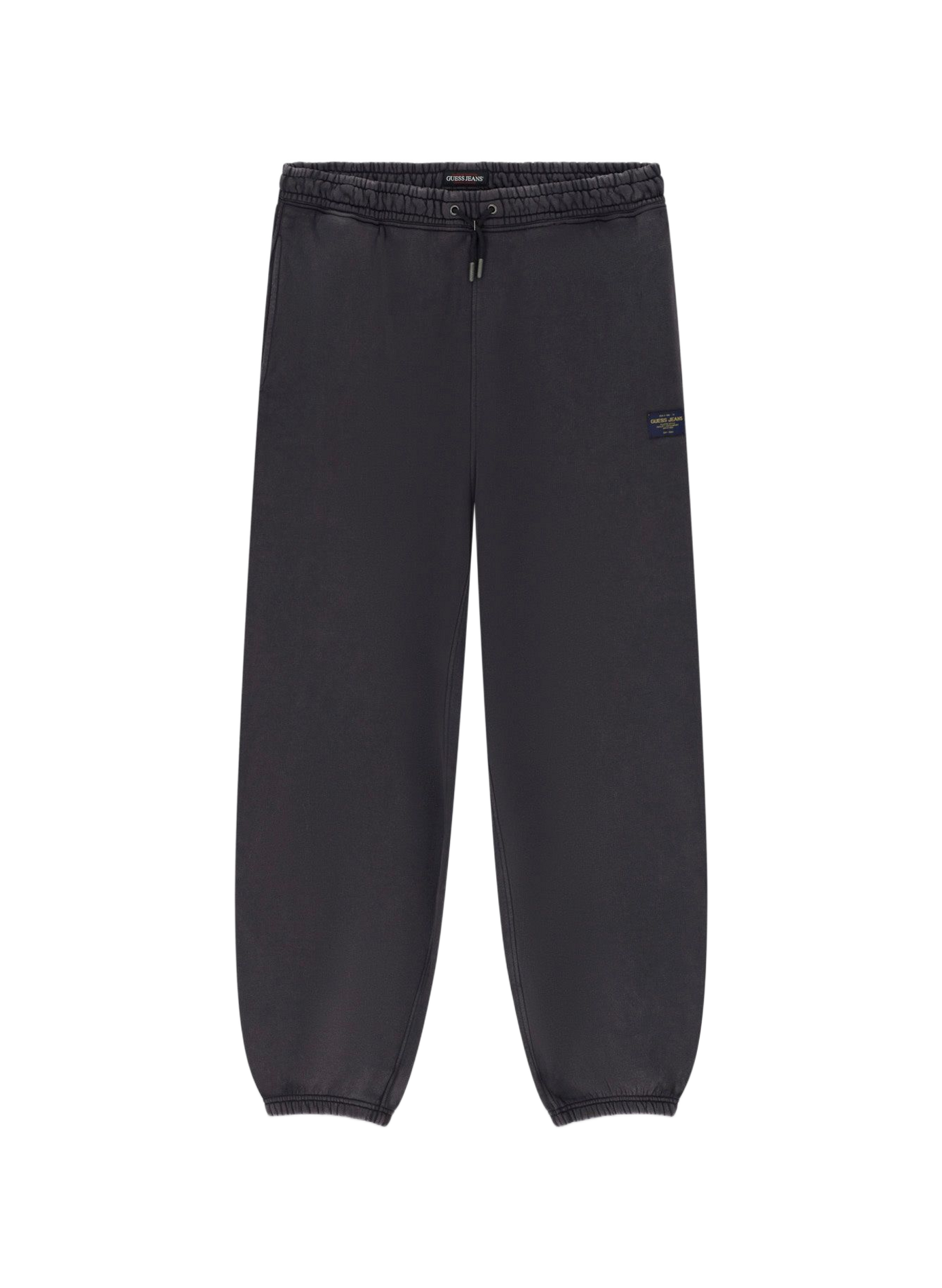 Wide cotton sweatpants GUESS Black