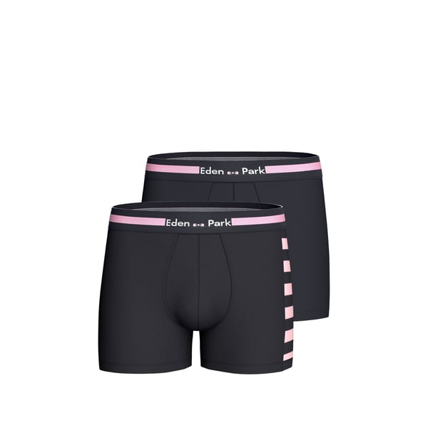 Lot de 2 boxers en jersey de coton stretch Lot de 2 boxers en jersey de coton stretch