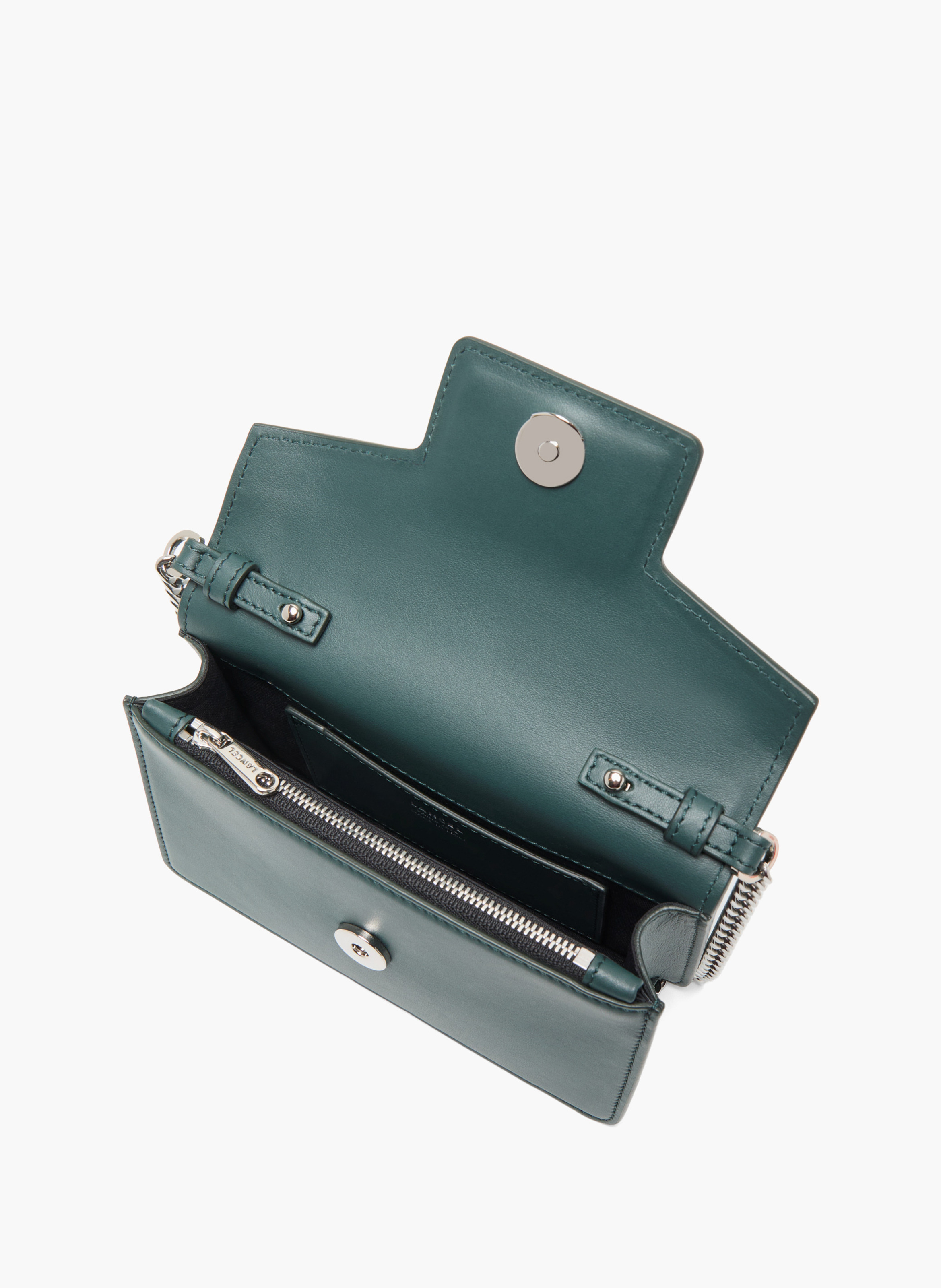 Mini sac rabat angèle de lancel en cuir LANCEL Vert