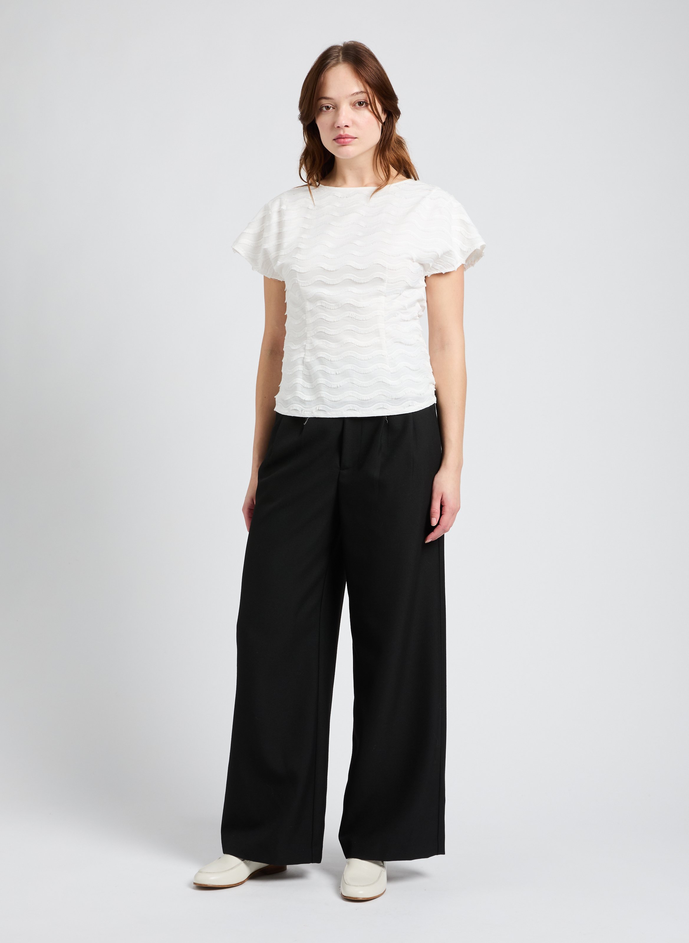 Top en coton VRIEL SAISON 1865 Blanc