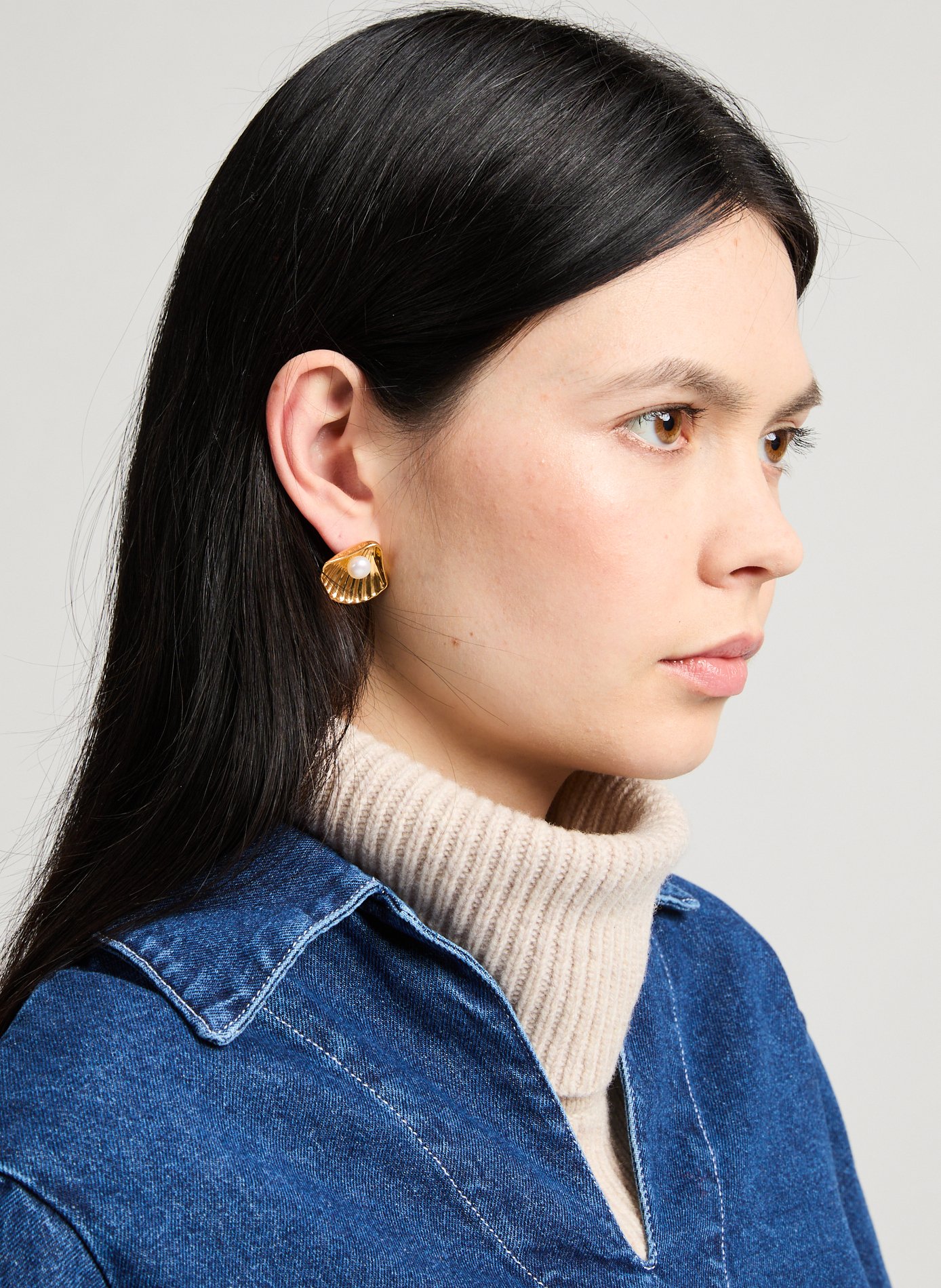 Boucles d'oreille Kochyli HERMINA ATHENS Doré