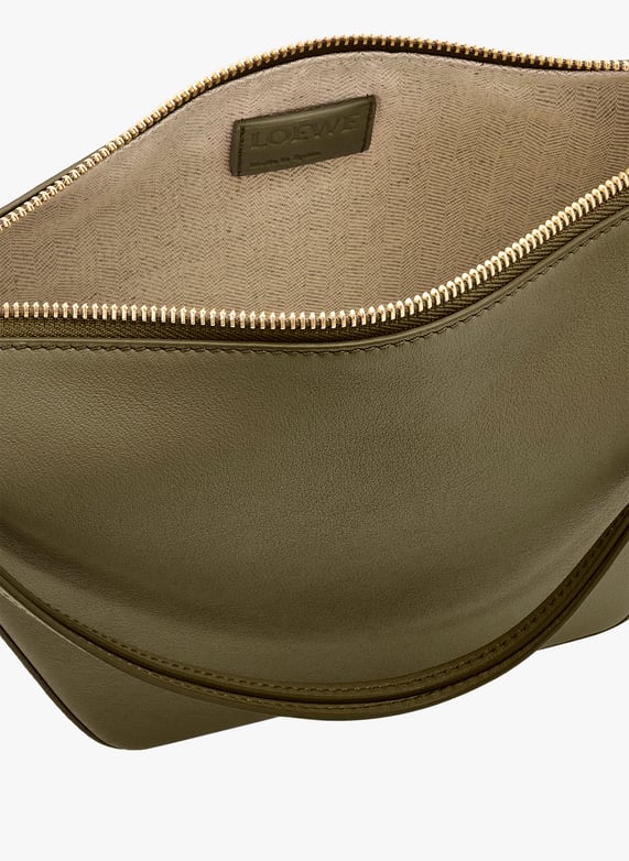 Sac Mini Hammock hobo en cuir | Kaki by LOEWE Sac Mini Hammock hobo en cuir Kaki
