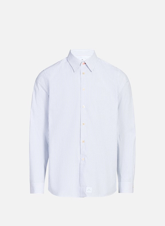 Chemise à rayures Blanc by PAUL SMITH PAUL SMITH Chemise à rayures Blanc