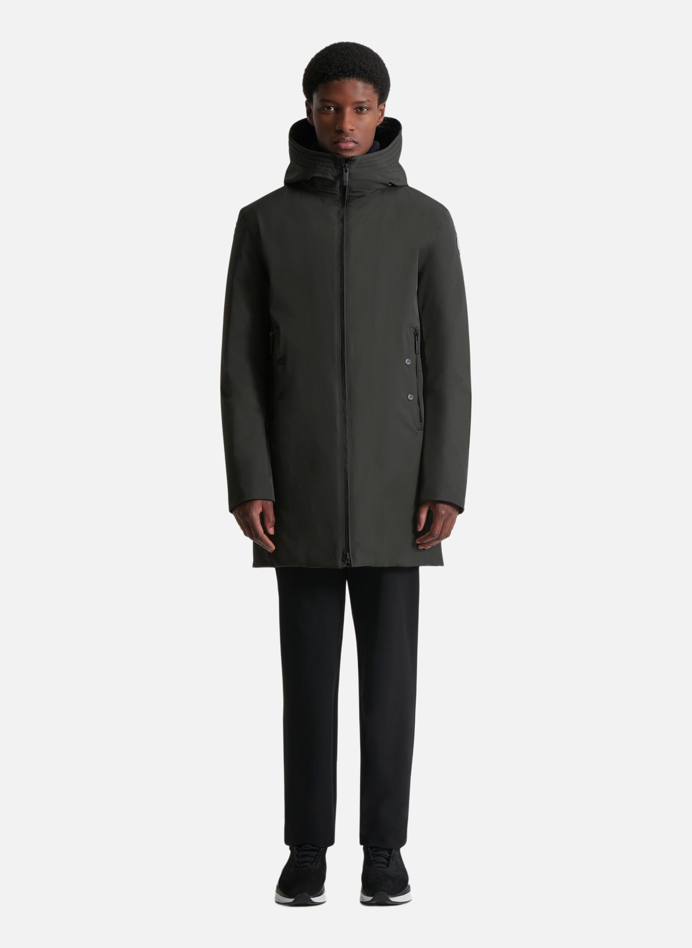 Manteau gezi col montant coupe regular FUSALP Vert