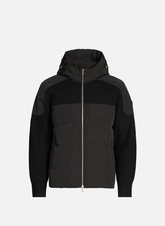 Blouson droit en laine Noir by MOOSE KNUCKLES MOOSE KNUCKLES Blouson droit en laine Noir