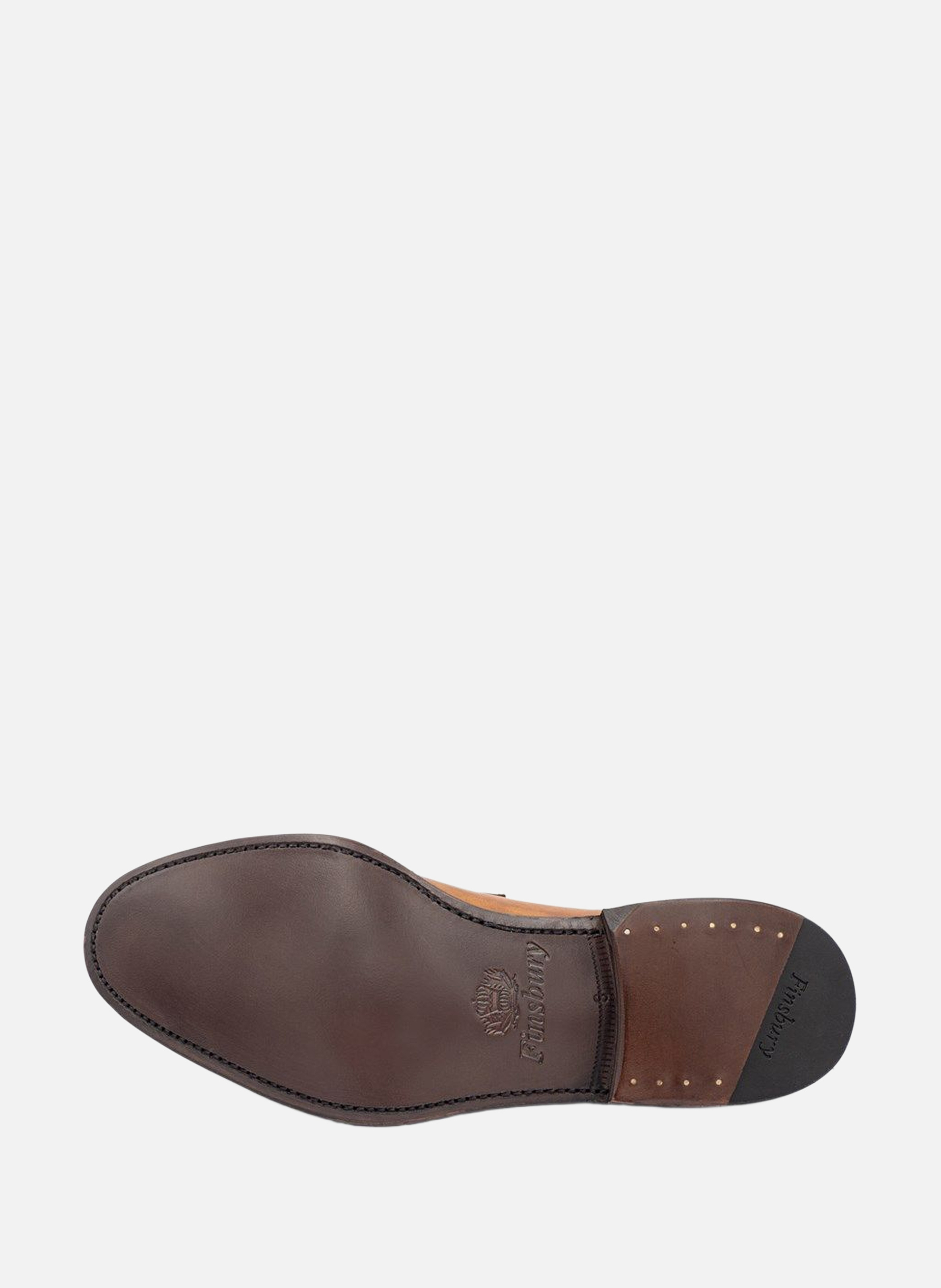Mocassin cuir lincoln Marron