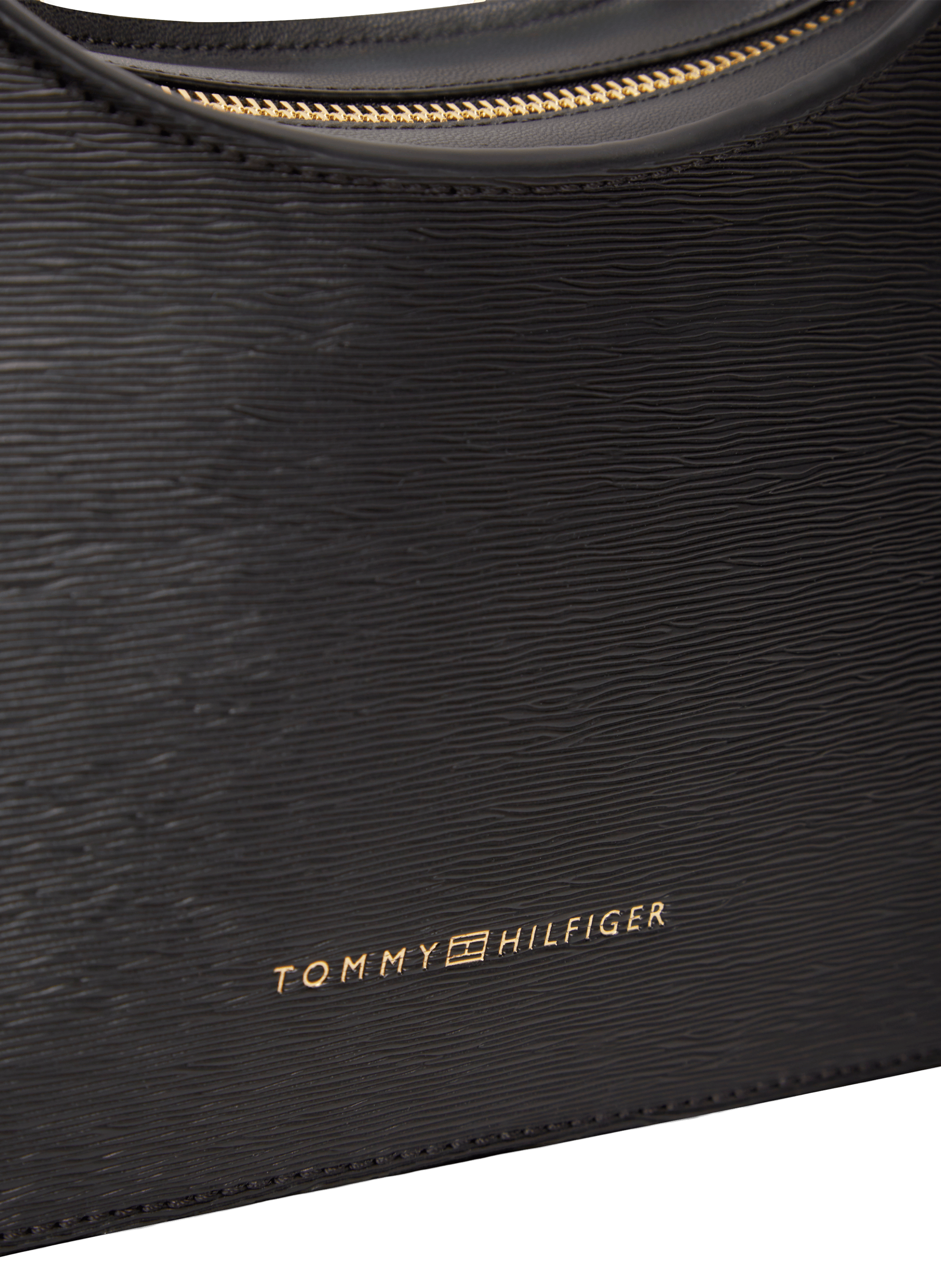 Sac à bandoulière à logo TOMMY HILFIGER Noir