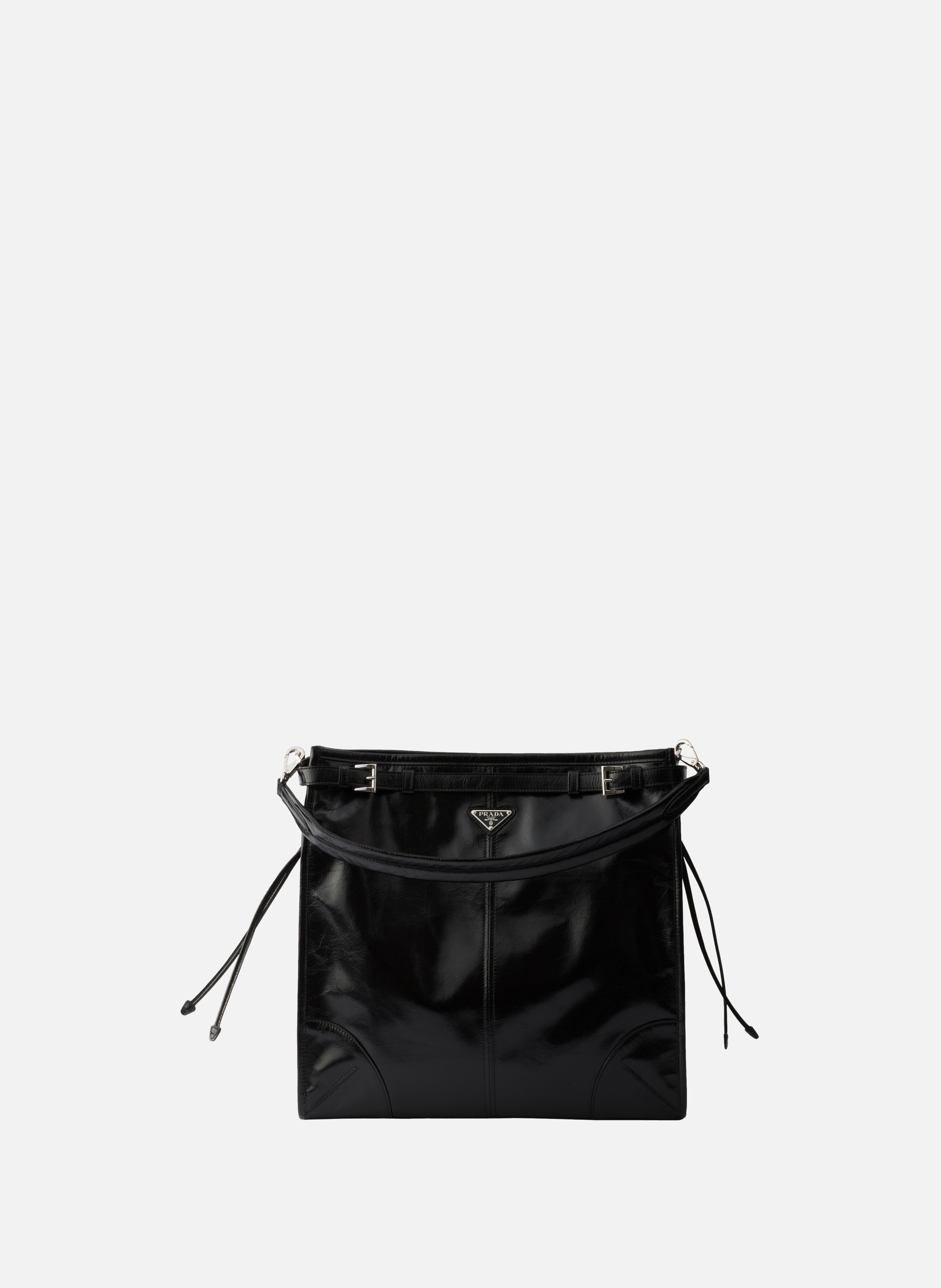 Sac porté épaule prada bonnie en cuir PRADA Noir