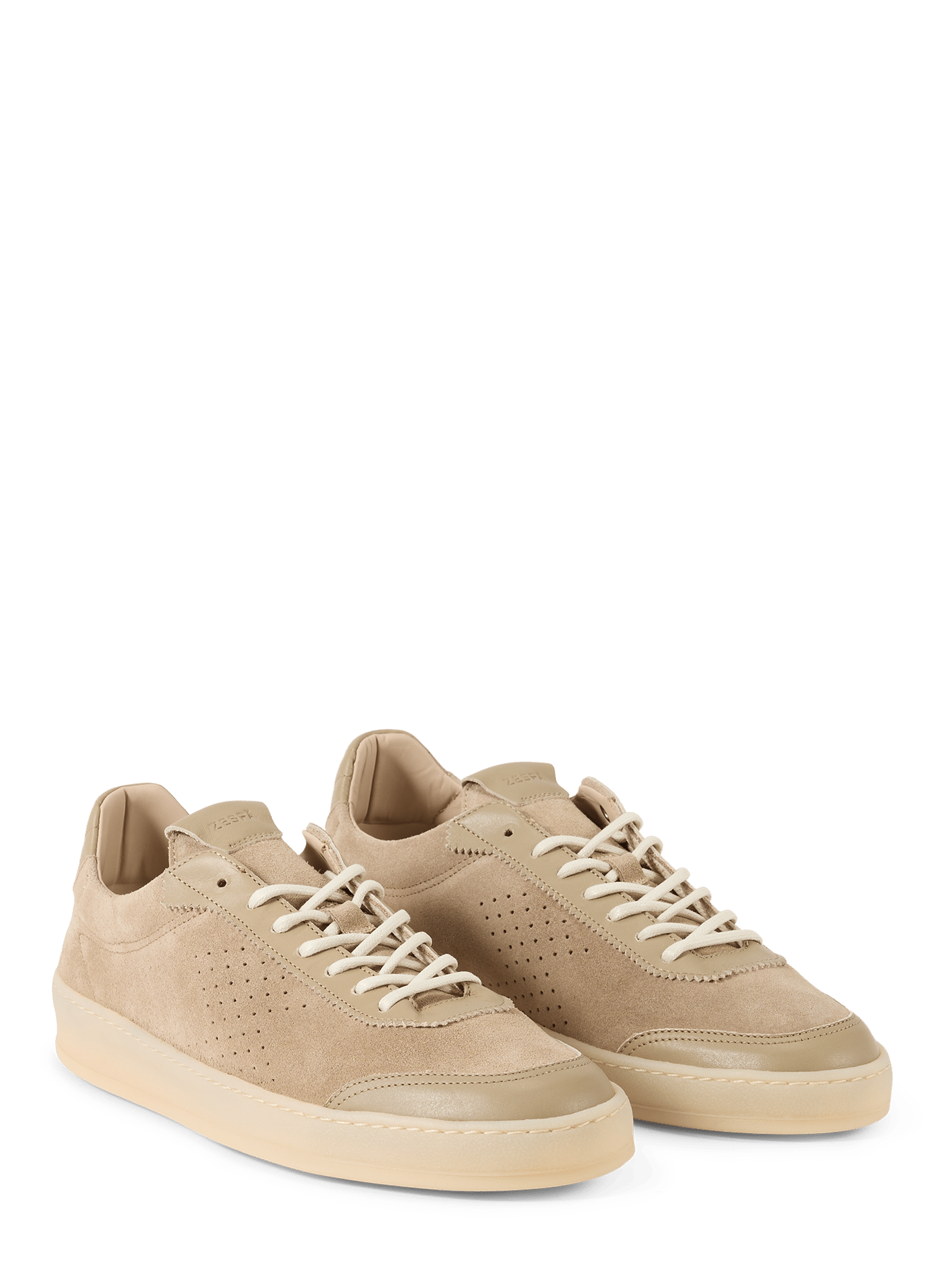 Baskets Matchpoint Suede en cuir  ZESPA Beige