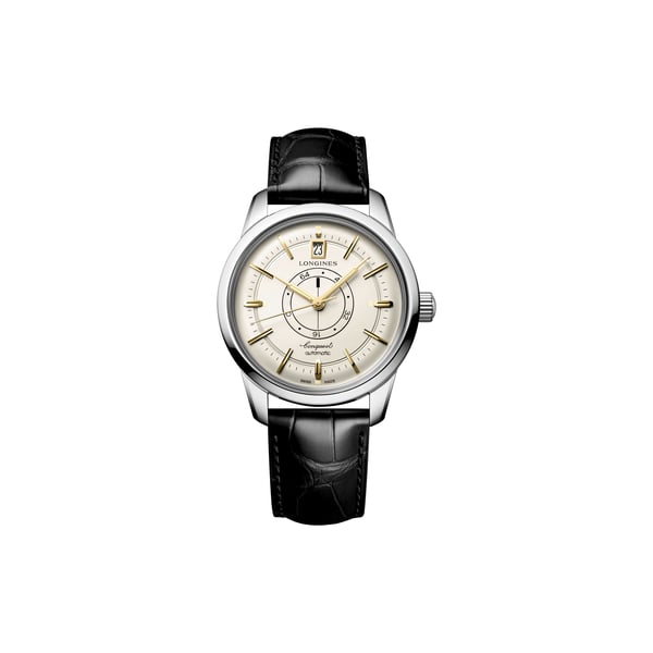 Montre automatique Conquest Heritage en cuir Montre automatique Conquest Heritage en cuir