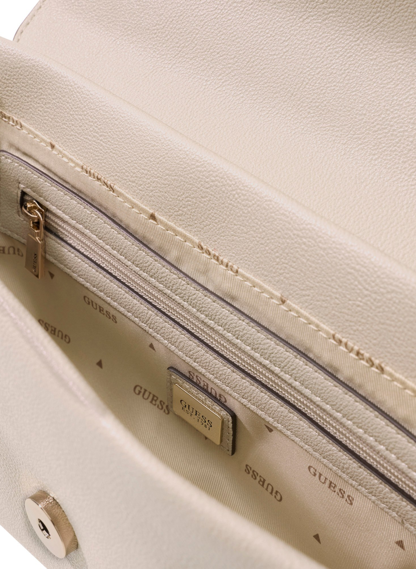 Bolso bandolera GUESS Beige