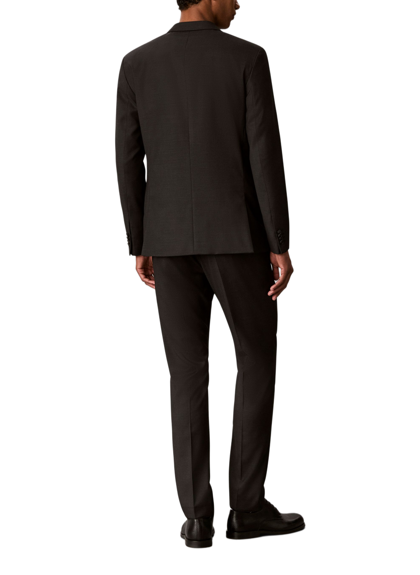Schmale Wollhose CALVIN KLEIN Grau
