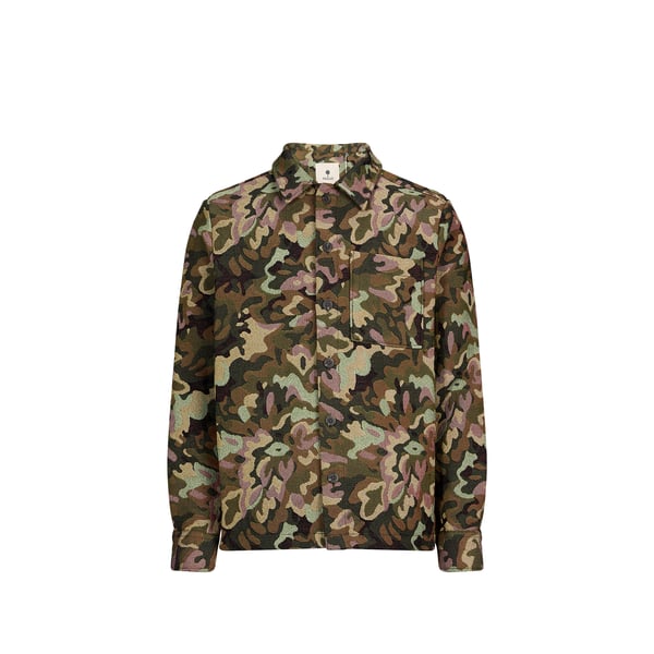 Surchemise droite col classique imprimée Surchemise droite col classique imprimée
