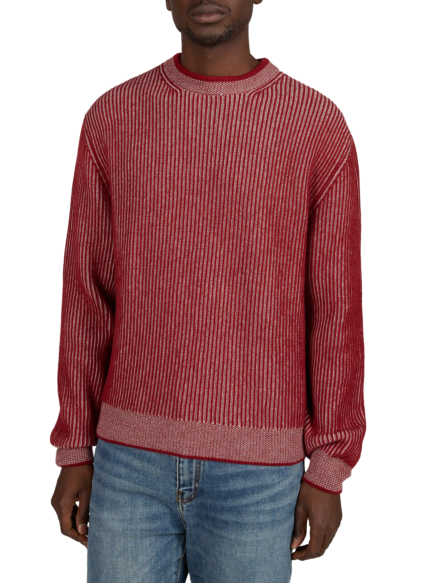 Gerade geschnittener Pullover aus Wolle und Kaschmir PAUL & SHARK Rosa