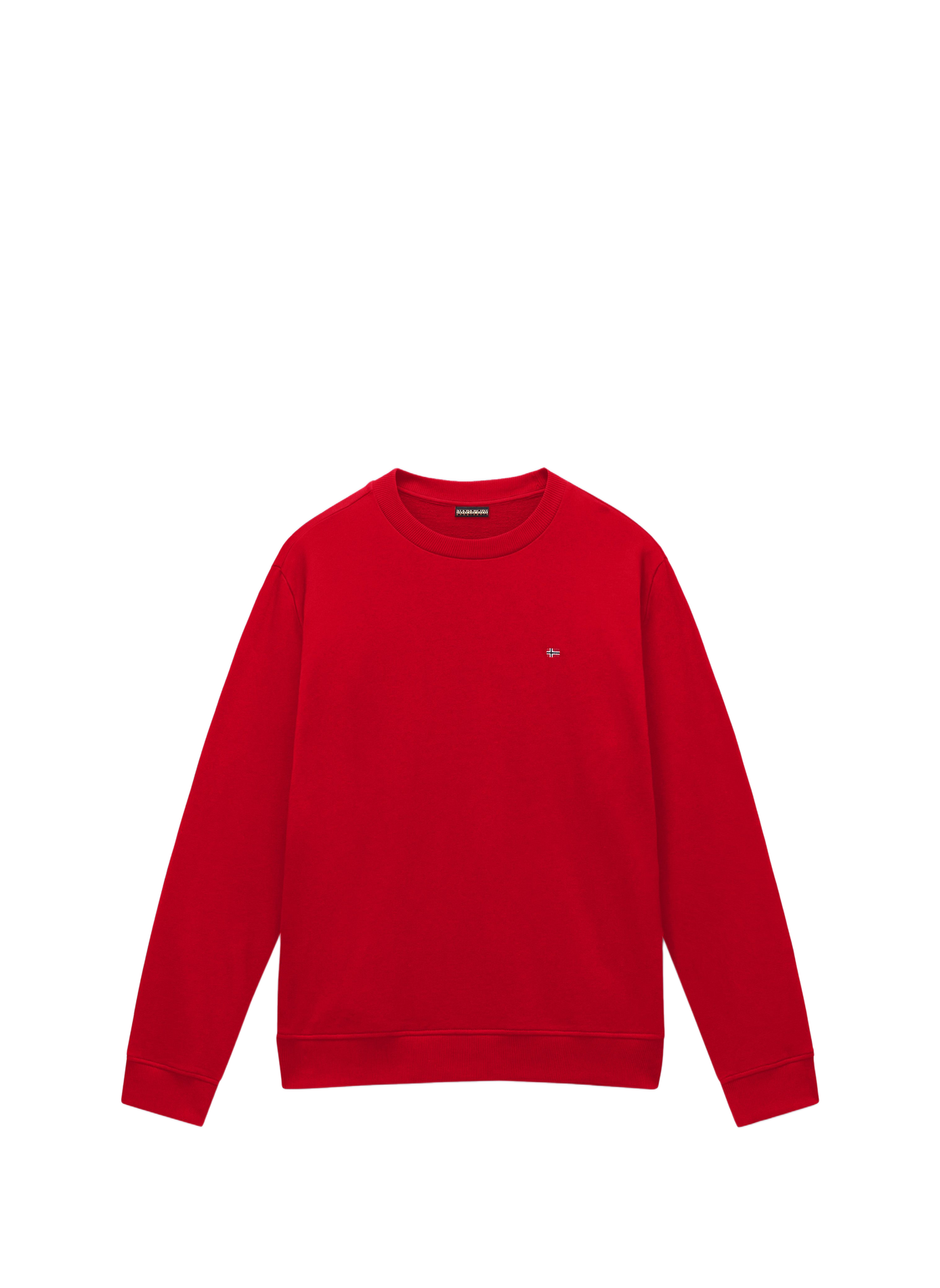 Cotton sweatshirt NAPAPIJRI Red