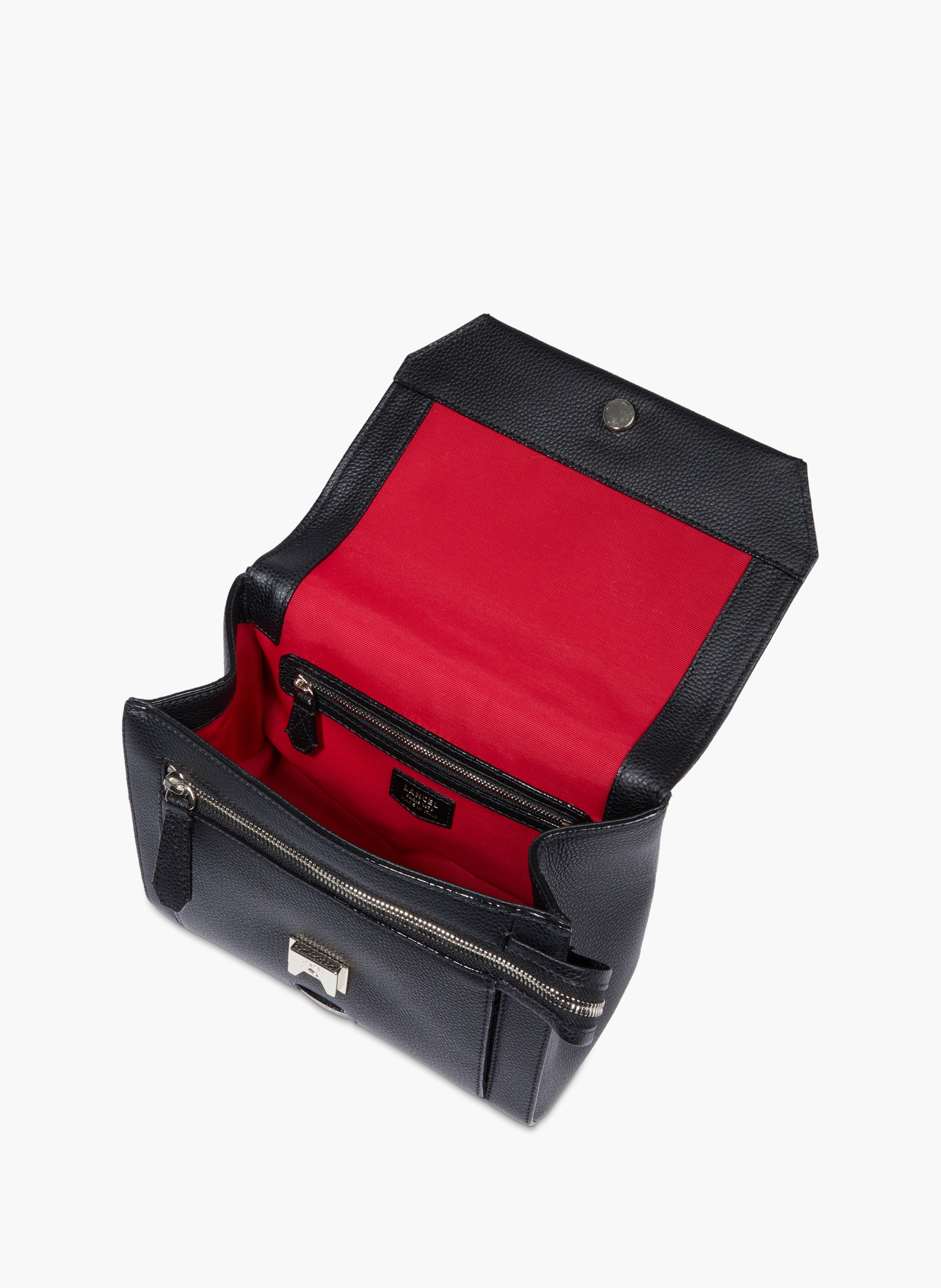 Schoudertas met flap van Lancel in leer | Zwart LANCEL Dames