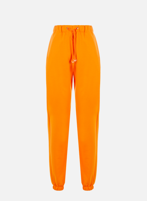 Pantalon de survêtement en coton OrangeTHE SOCIAL SUNDAY 
