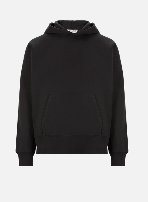 Cotton hoodie BlackCALEB 