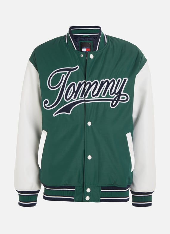 Letterman jacket tommy hilfiger sales