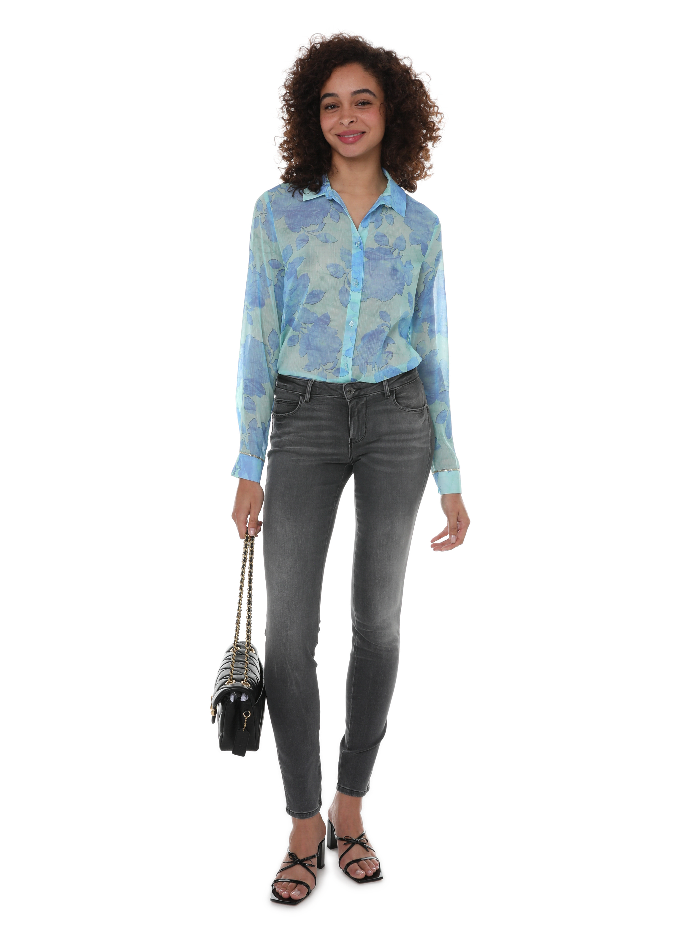 Tabby leather handbag  COACH Black