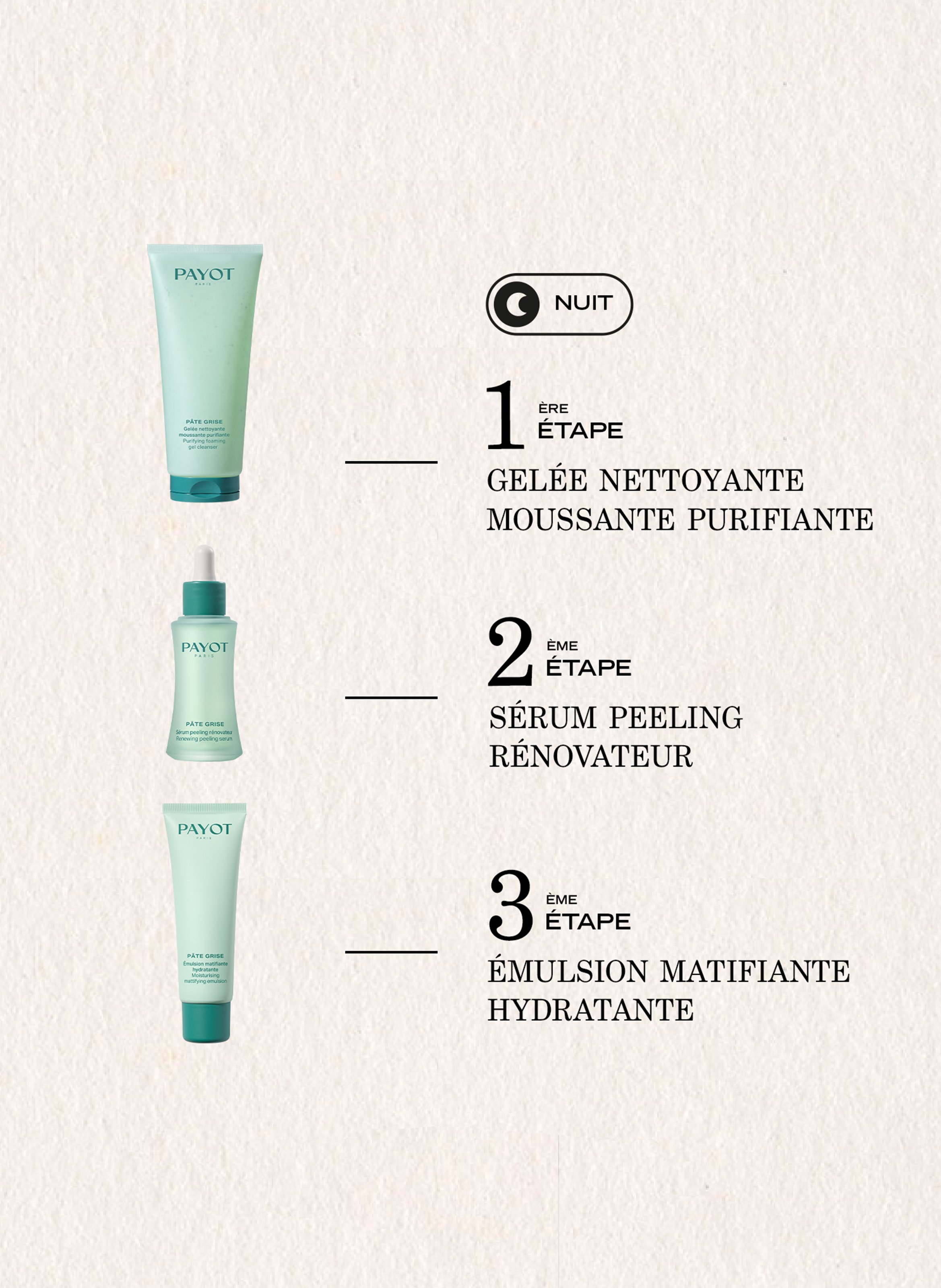 Pâte Grise - Gelée nettoyante moussante purifiante PAYOT No color