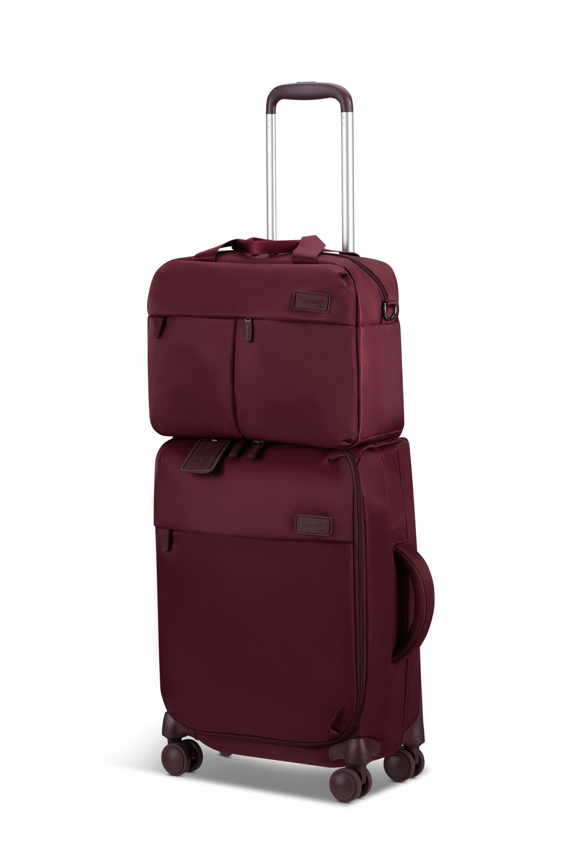 City plume sac de voyage taille s LIPAULT PARIS Rouge