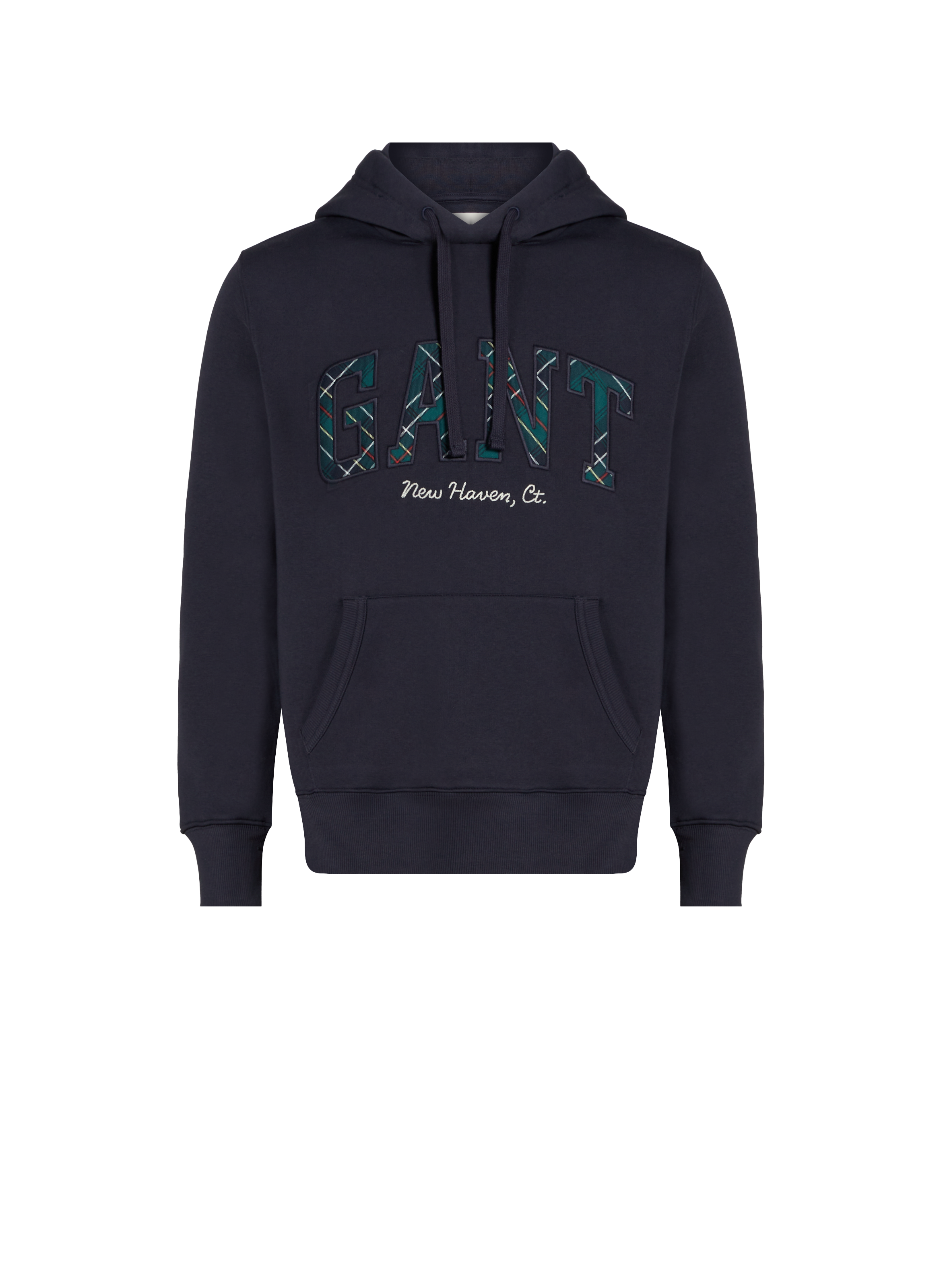 Hoodie en coton GANT Bleu