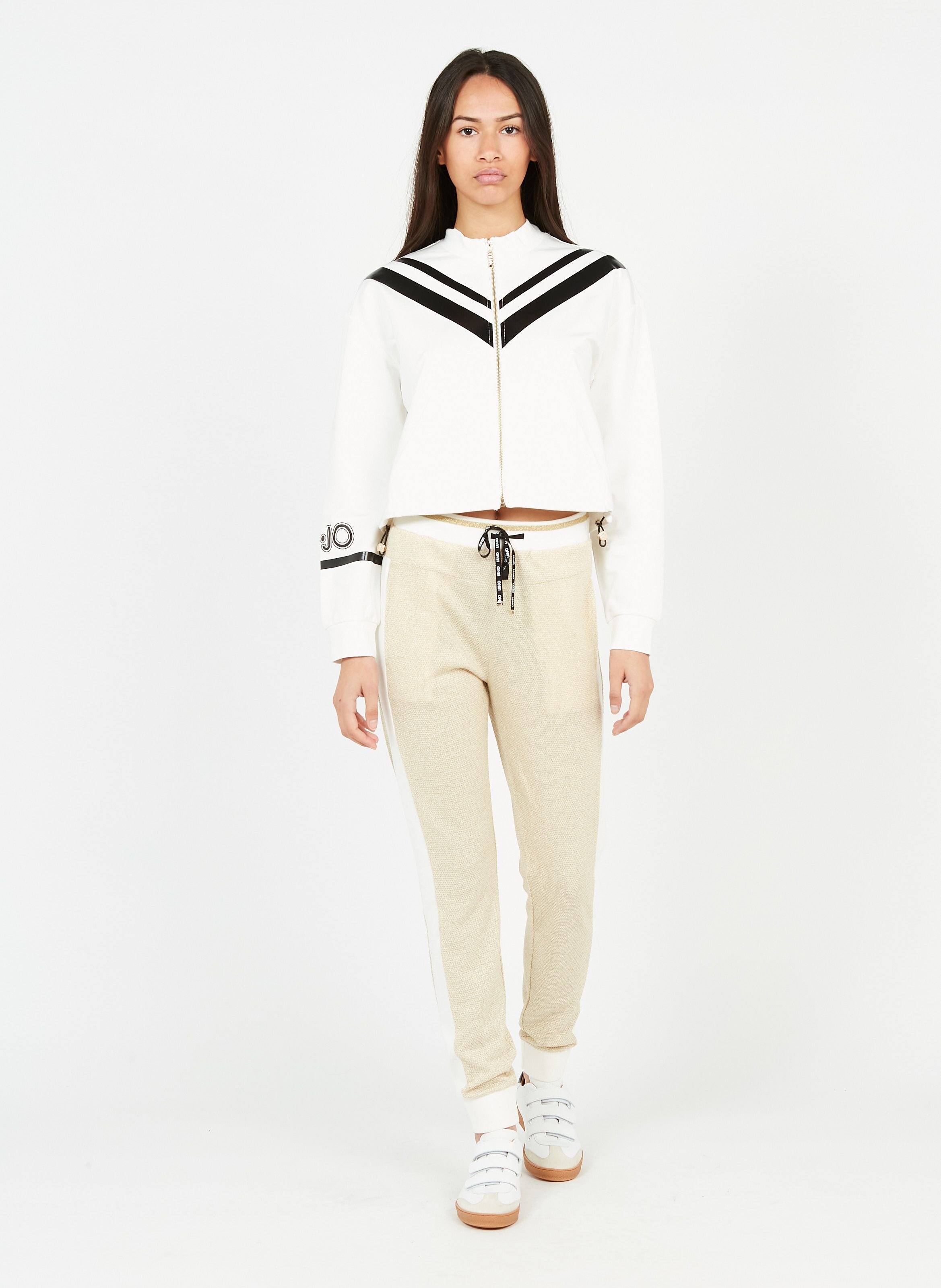 Baskets à scratchs en cuir n11 n°11 RIVECOUR Blanc