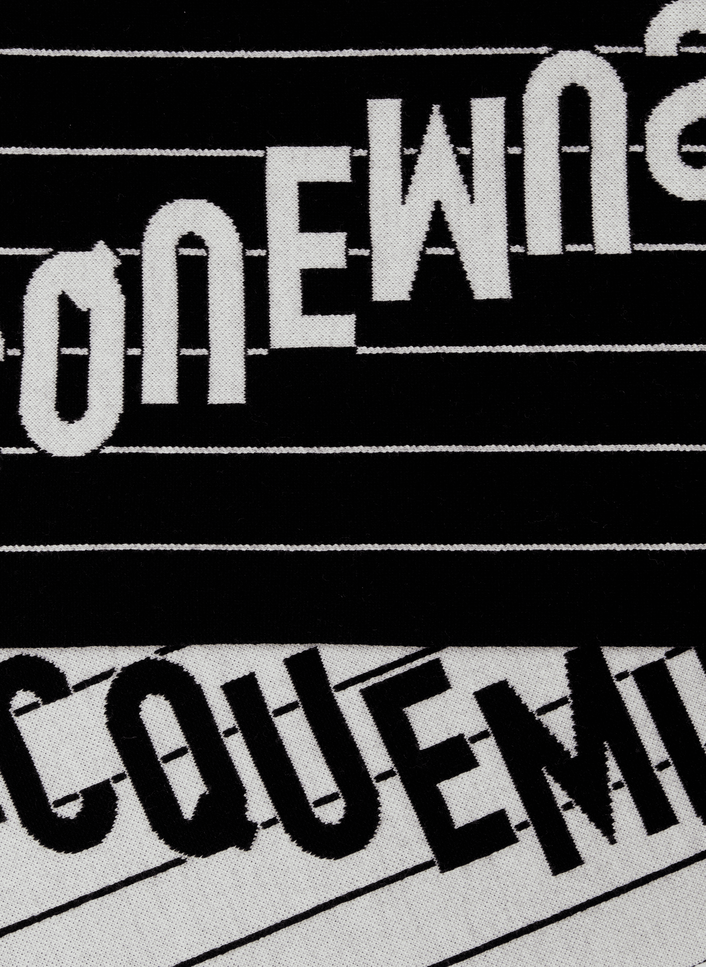 L'écharpe Liga en laine JACQUEMUS Multicolore