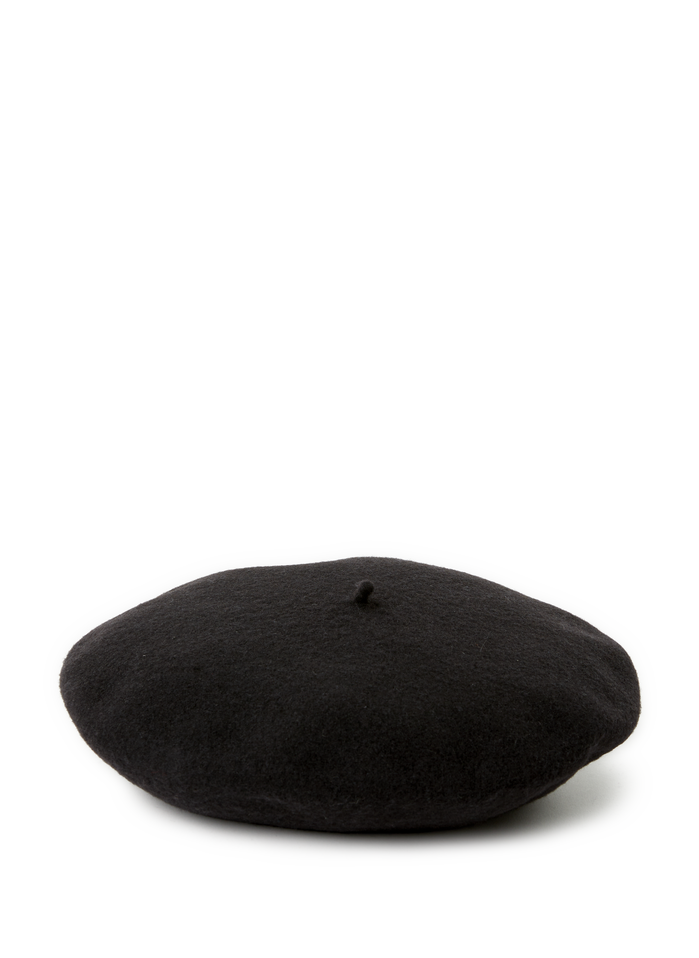 Beret en laine AU PRINTEMPS PARIS Noir