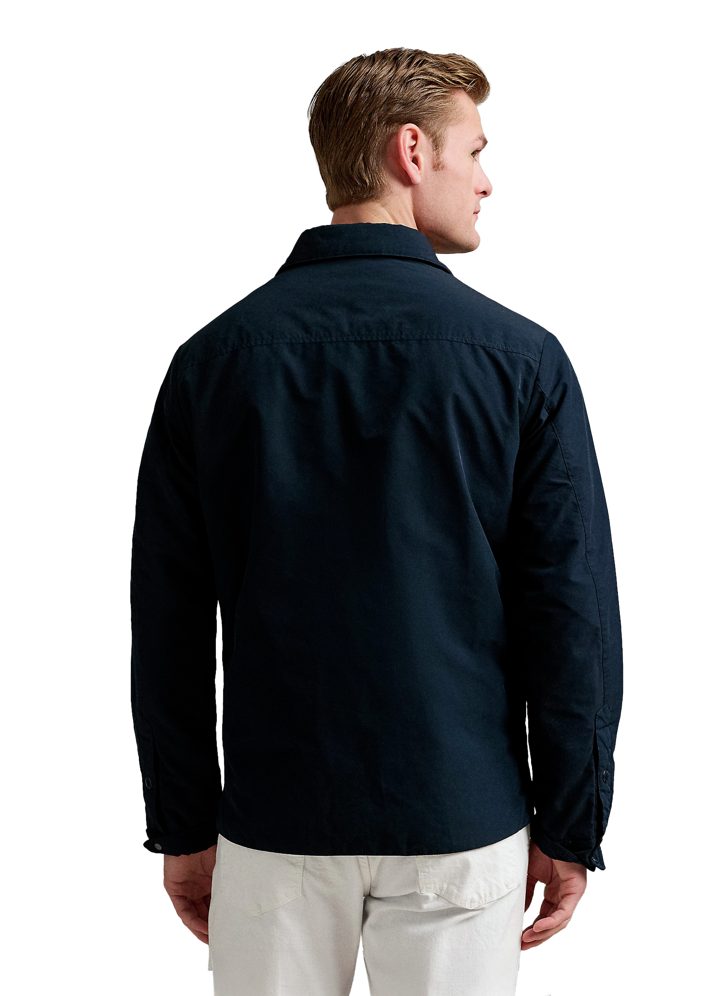 Lightweight jacket in blended nylon POLO RALPH LAUREN Blue