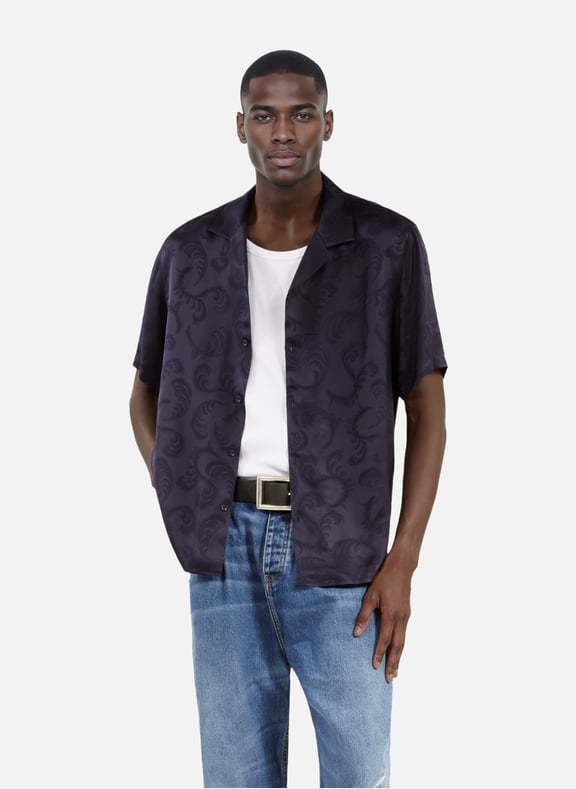 Chemise manches courtes Bleu by THE KOOPLES THE KOOPLES Chemise manches courtes Bleu